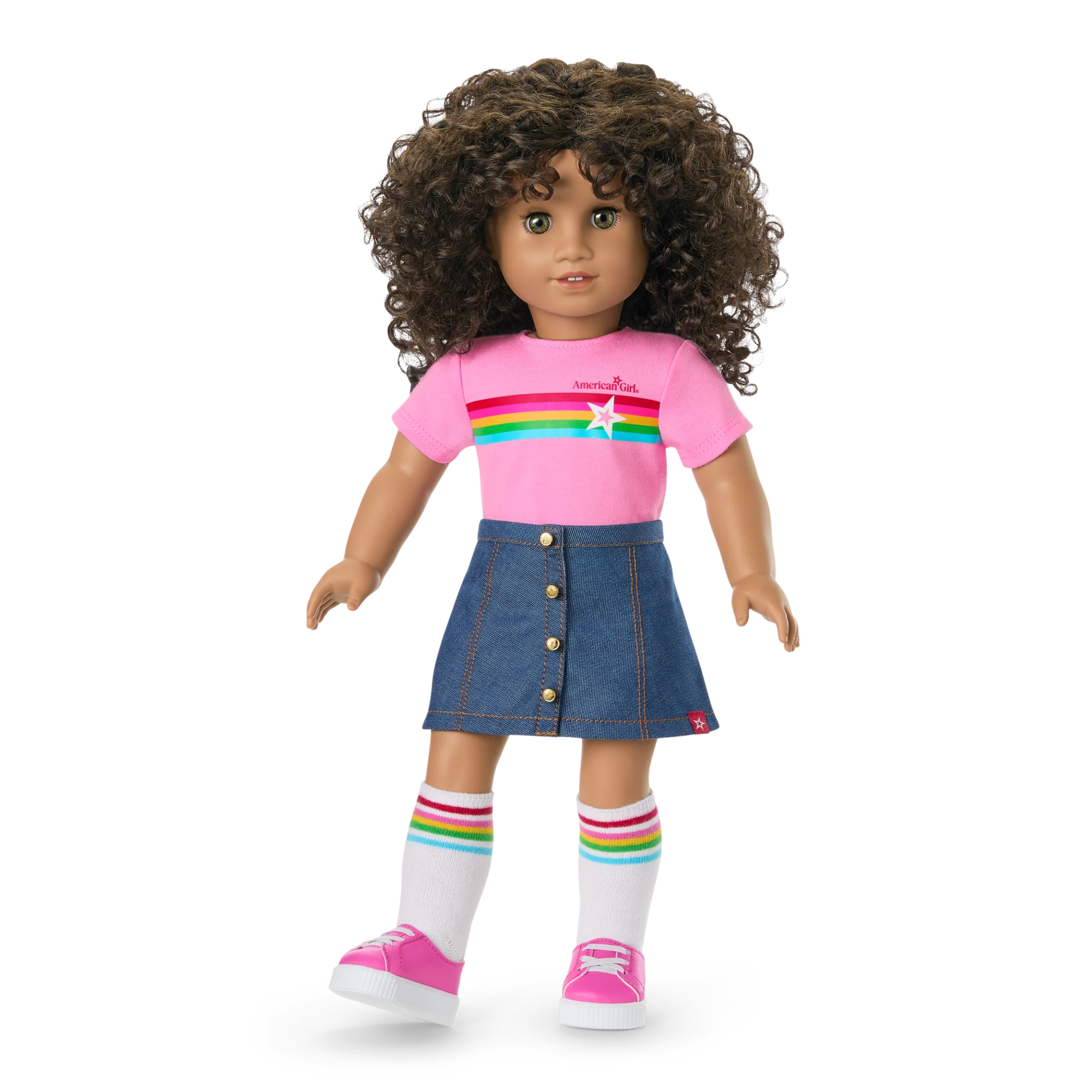 Truly Me™ 18-inch Doll #132, Puppy, Mini Backpack & Accessories AG™ Star Squad Bundle