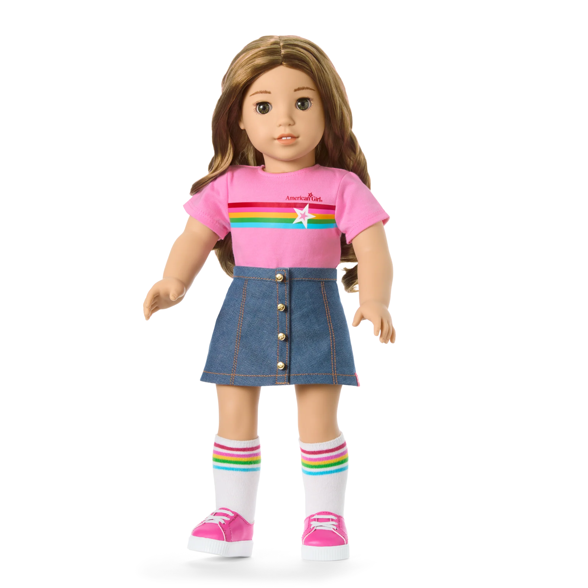 Truly Me™ 18-inch Doll #118, Puppy, Mini Backpack & Accessories AG™ Star Squad Bundle