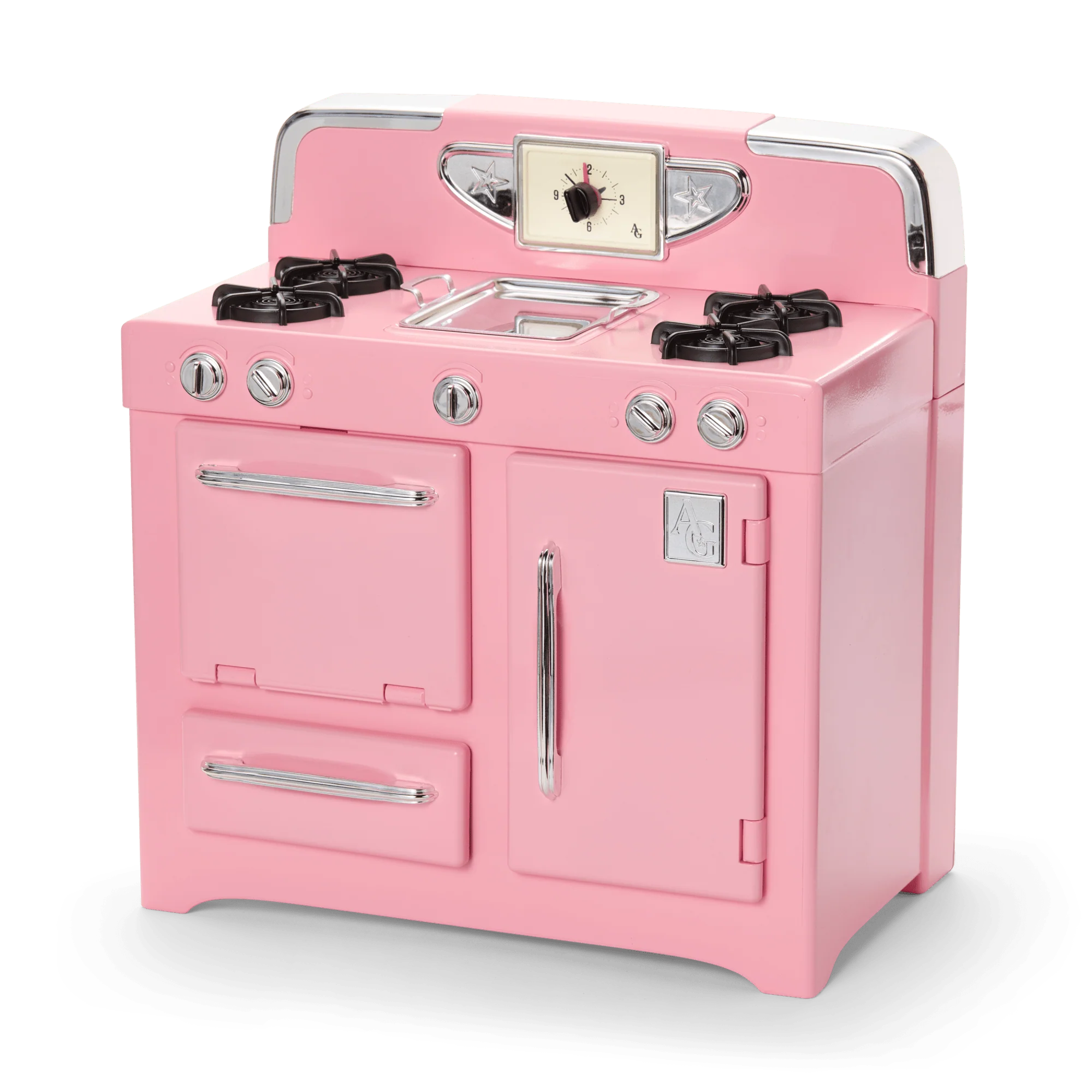 Maryellen’s™ Vintage Stove & Accessories for 18-inch Dolls (Historical Characters)