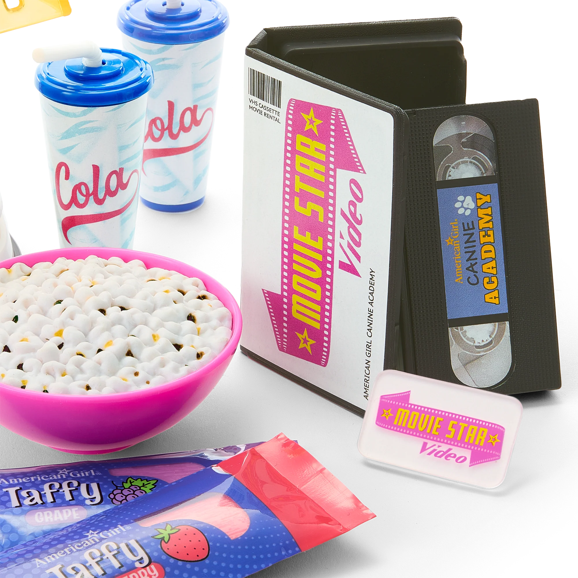 Isabel™ & Nicki's™ Movie Night Set for 18-inch Dolls (Historical Characters) 3 Isabel™ & Nicki's™ Movie Night Set for 18-inch Dolls (Historical Characters)