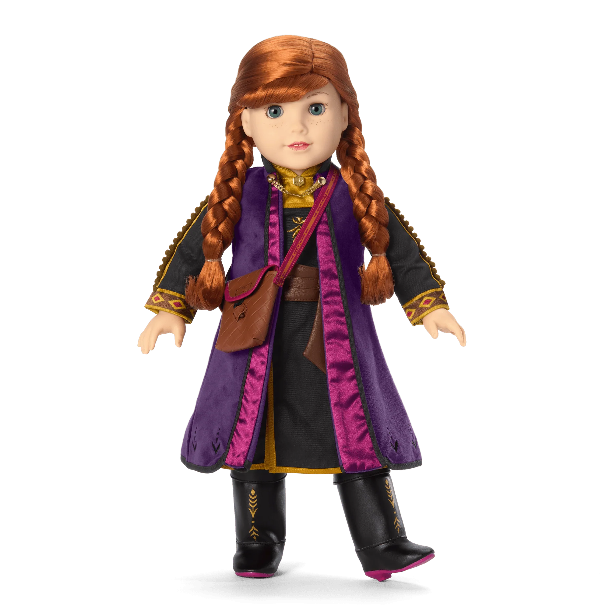 Disney Frozen Anna Adventure Outfit & Travel Bag for 18-inch Dolls by American Girl®