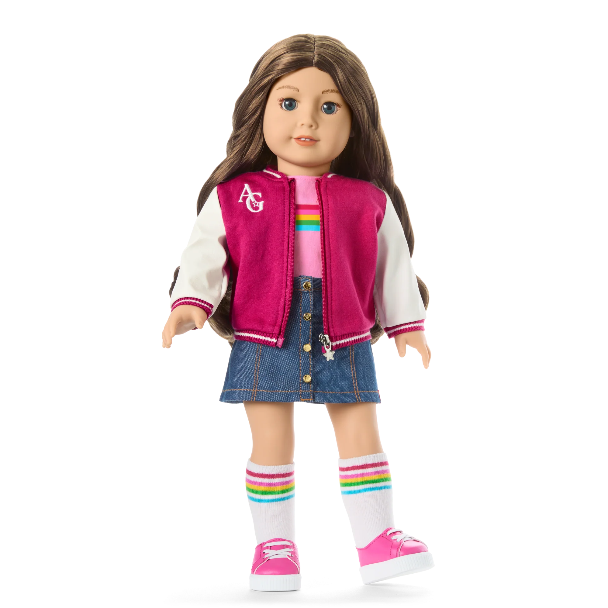 Truly Me™ 18-inch Doll #126, Puppy, Mini Backpack & Accessories AG™ Star Squad Bundle