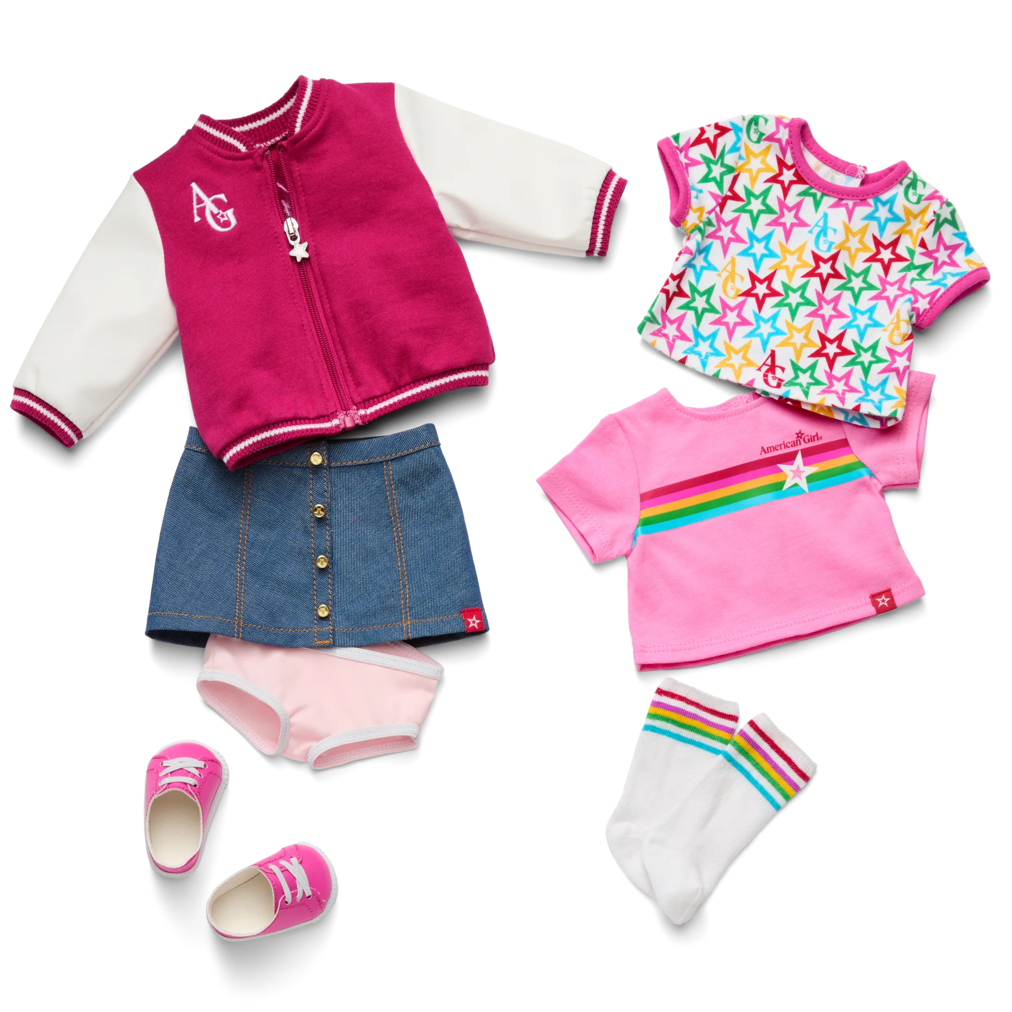 Truly Me™ 18-inch Doll #105, Puppy, Mini Backpack & Accessories AG™ Star Squad Bundle