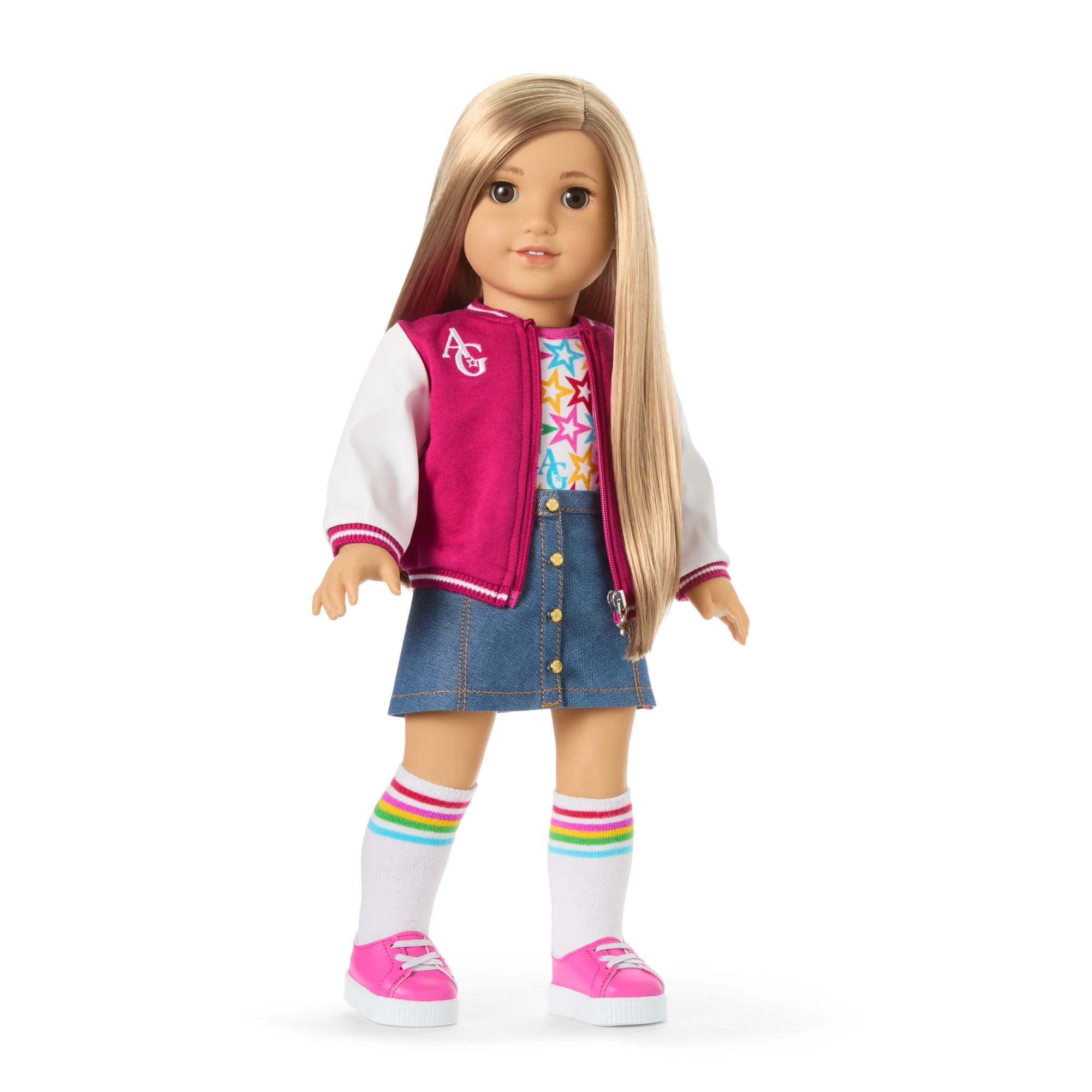 Truly Me™ 18-inch Doll #131, Puppy, Mini Backpack & Accessories AG™ Star Squad Bundle