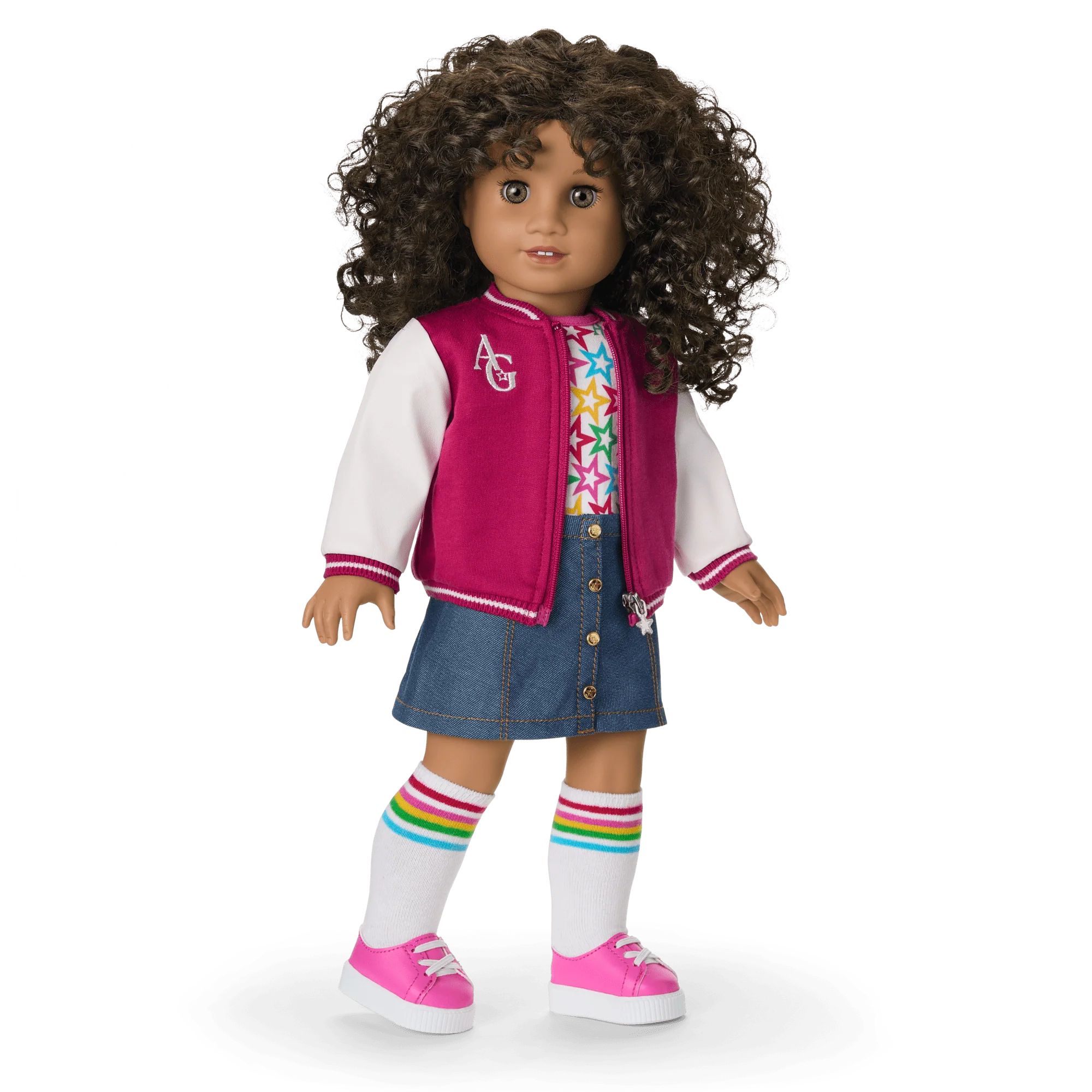 Truly Me™ 18-inch Doll #132, Puppy, Mini Backpack & Accessories AG™ Star Squad Bundle