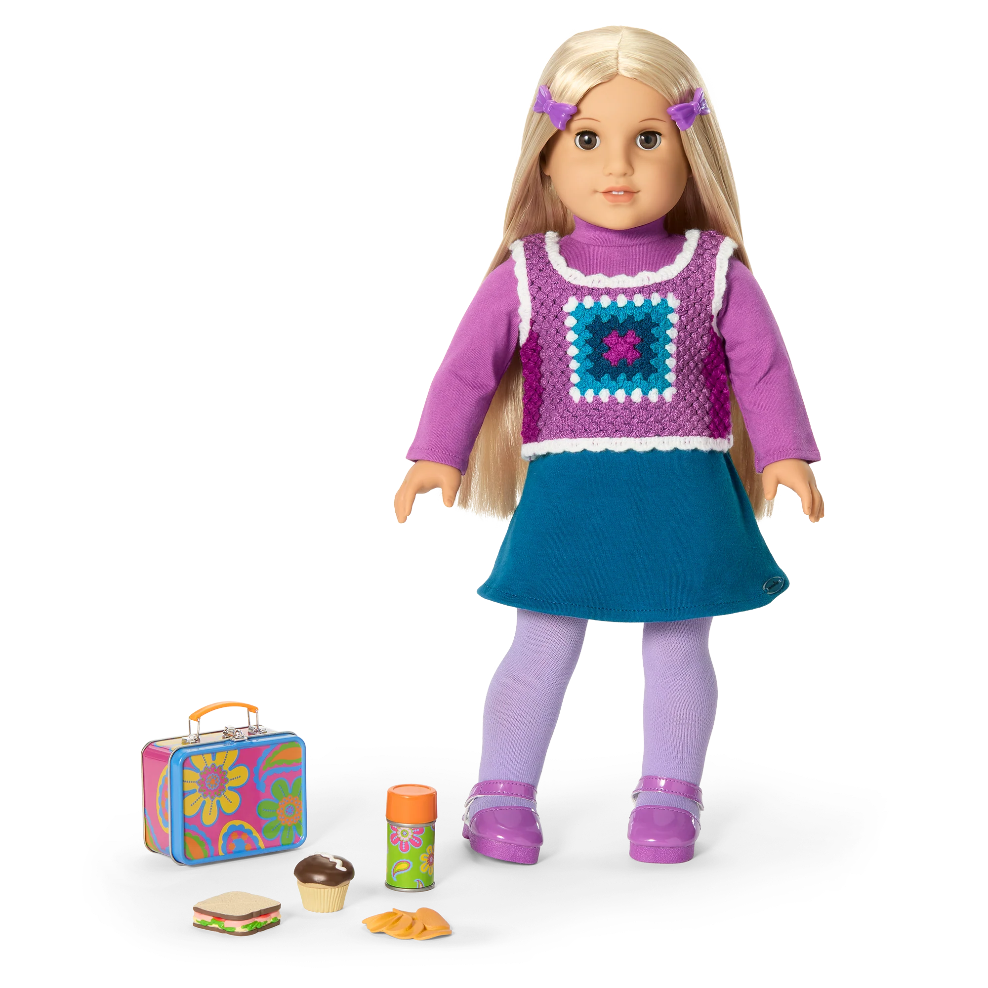 Julie's™ School Lunch Box for 18-inch Dolls (Historical Characters) 4 Julie's™ School Lunch Box for 18-inch Dolls (Historical Characters)