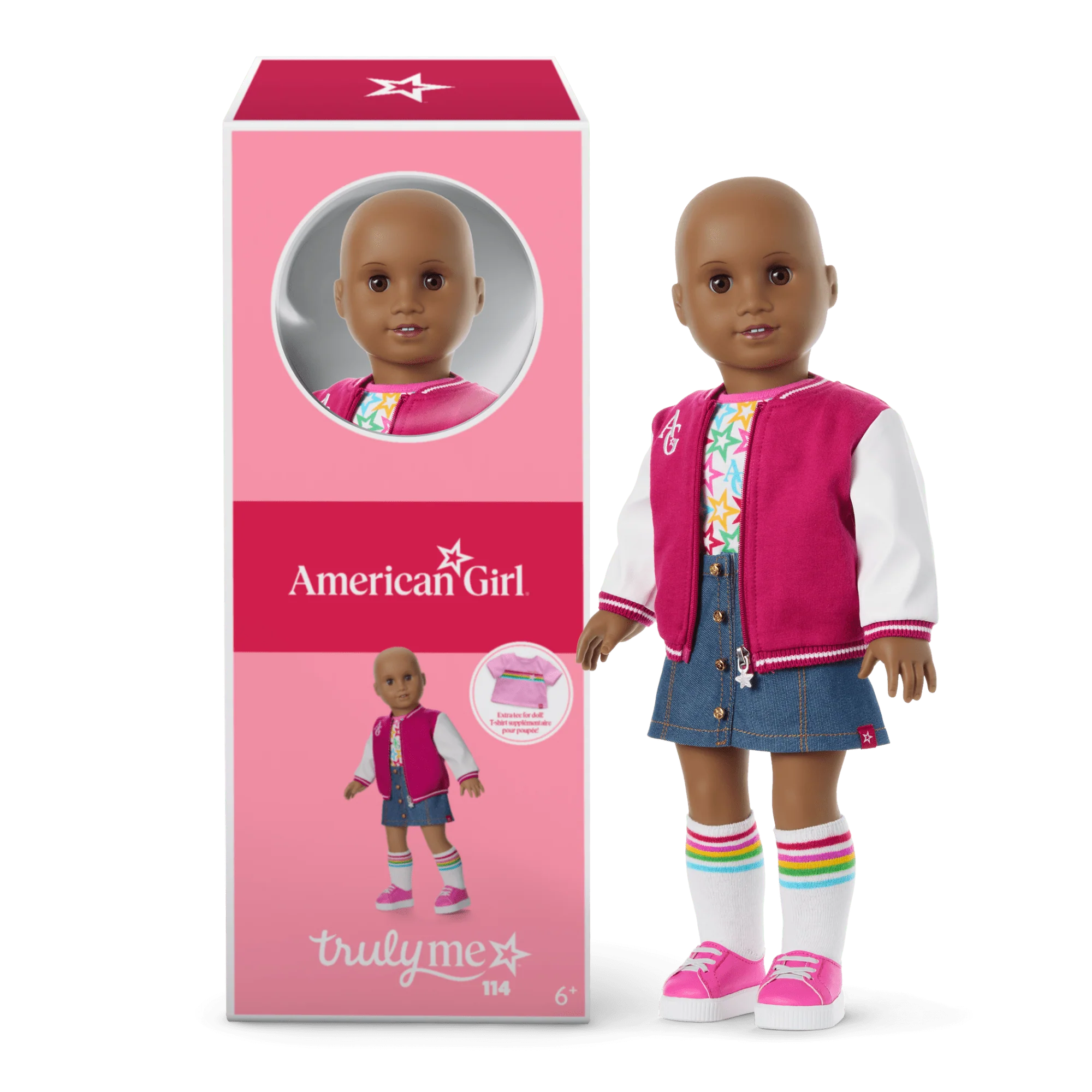 Truly Me™ 18-inch Doll #114, Puppy, Mini Backpack & Accessories AG™ Star Squad Bundle