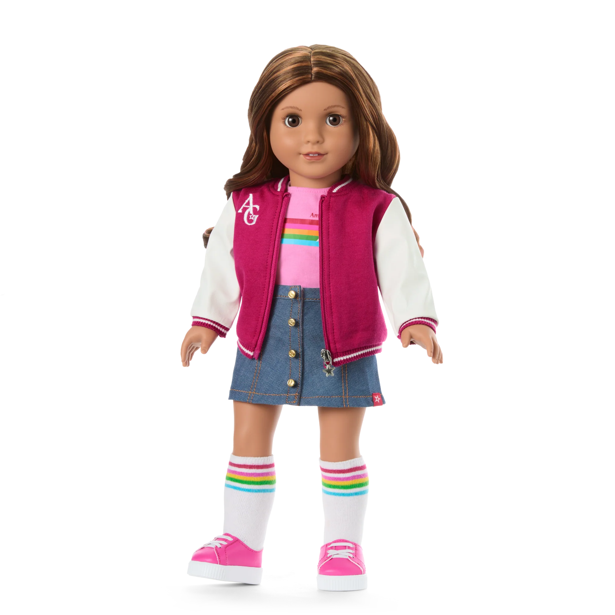 Truly Me™ 18-inch Doll #117, Puppy, Mini Backpack & Accessories AG™ Star Squad Bundle