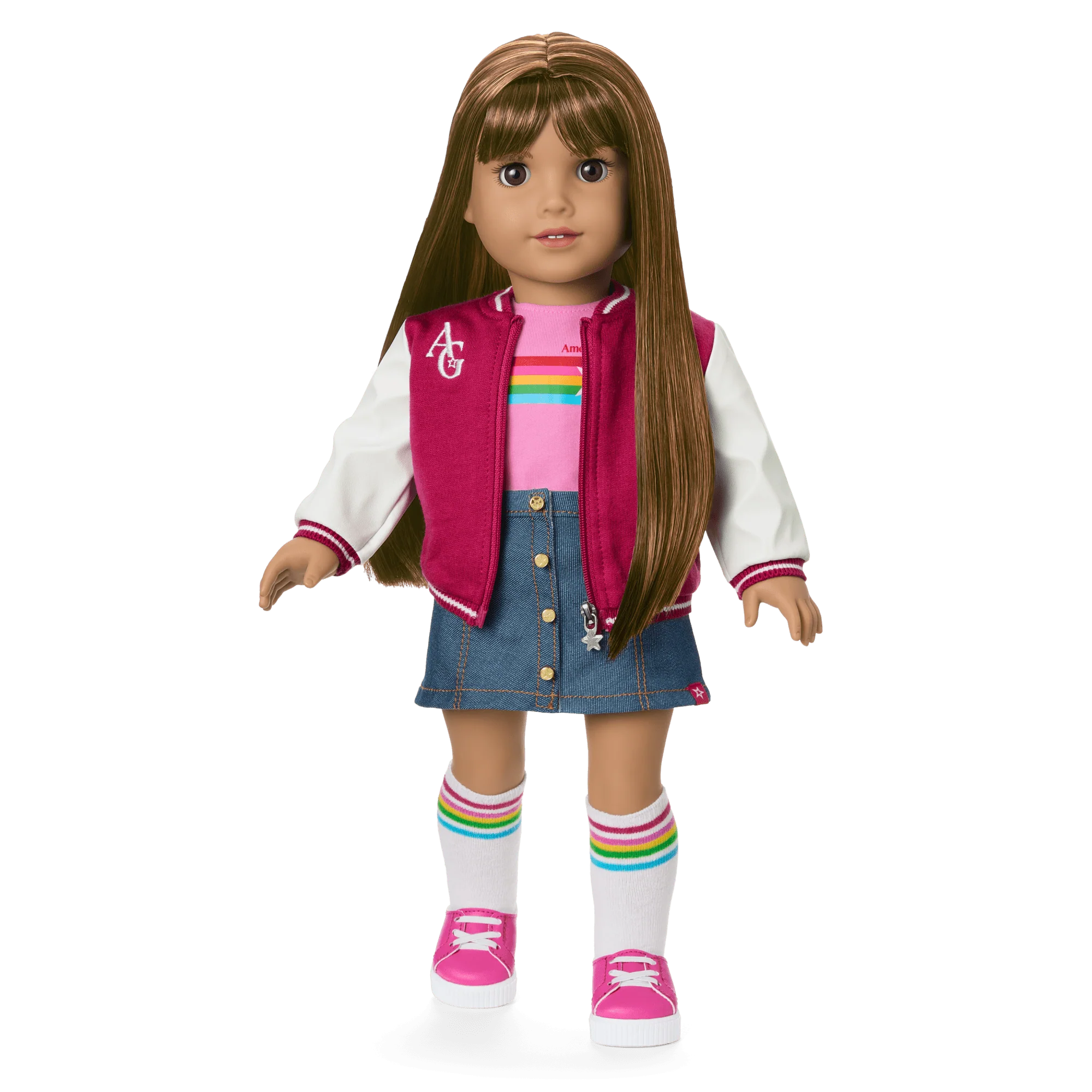 Truly Me™ 18-inch Doll #122, Puppy, Mini Backpack & Accessories AG™ Star Squad Bundle