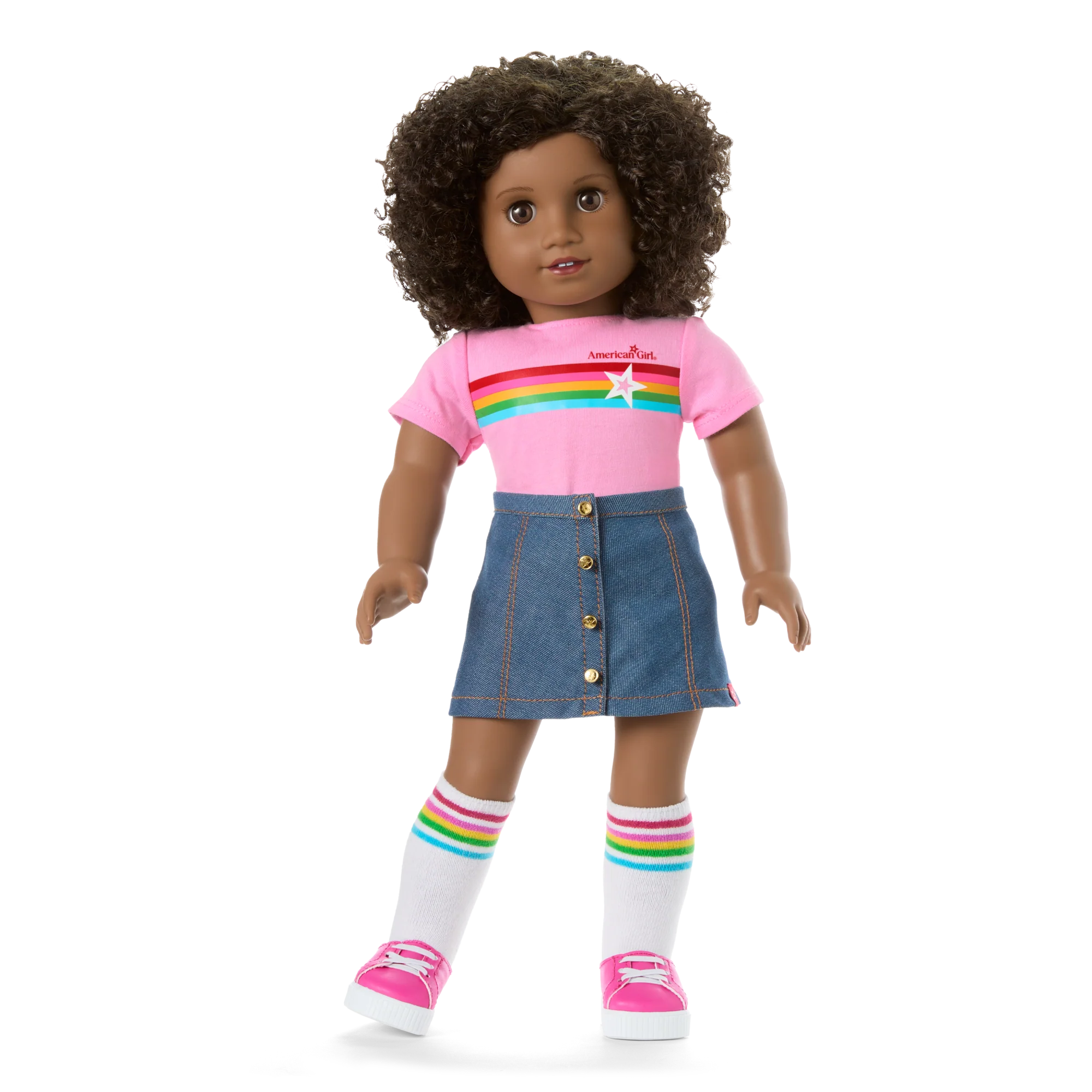 Truly Me™ 18-inch Doll #112, Puppy, Mini Backpack & Accessories AG™ Star Squad Bundle