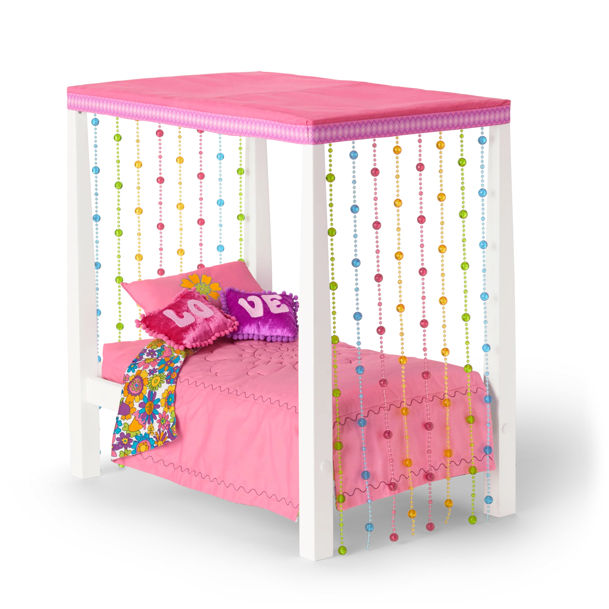 Julie’s™ Groovy Bed & Bedding for 18-inch Dolls (Historical Characters) 3 Julie’s™ Groovy Bed & Bedding for 18-inch Dolls (Historical Characters)