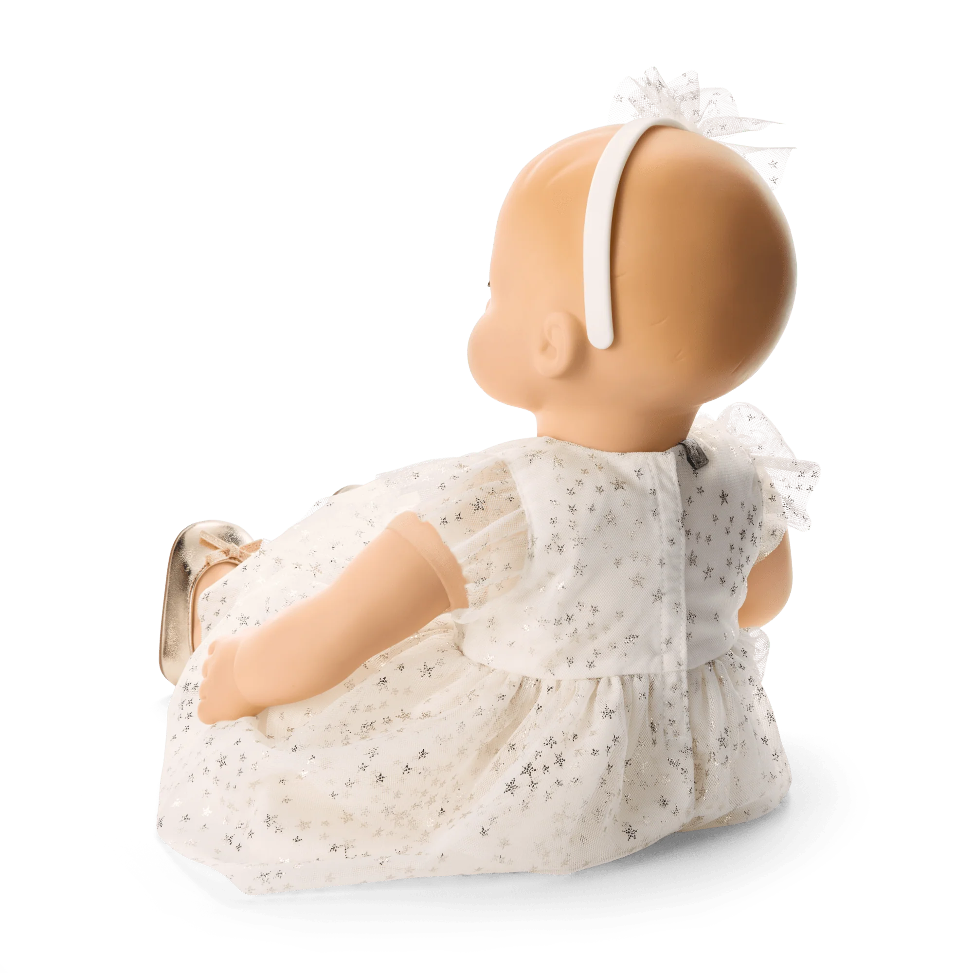 American Girl® x Janie and Jack Sparkly Cream Celebration Dress for Bitty Baby® Dolls