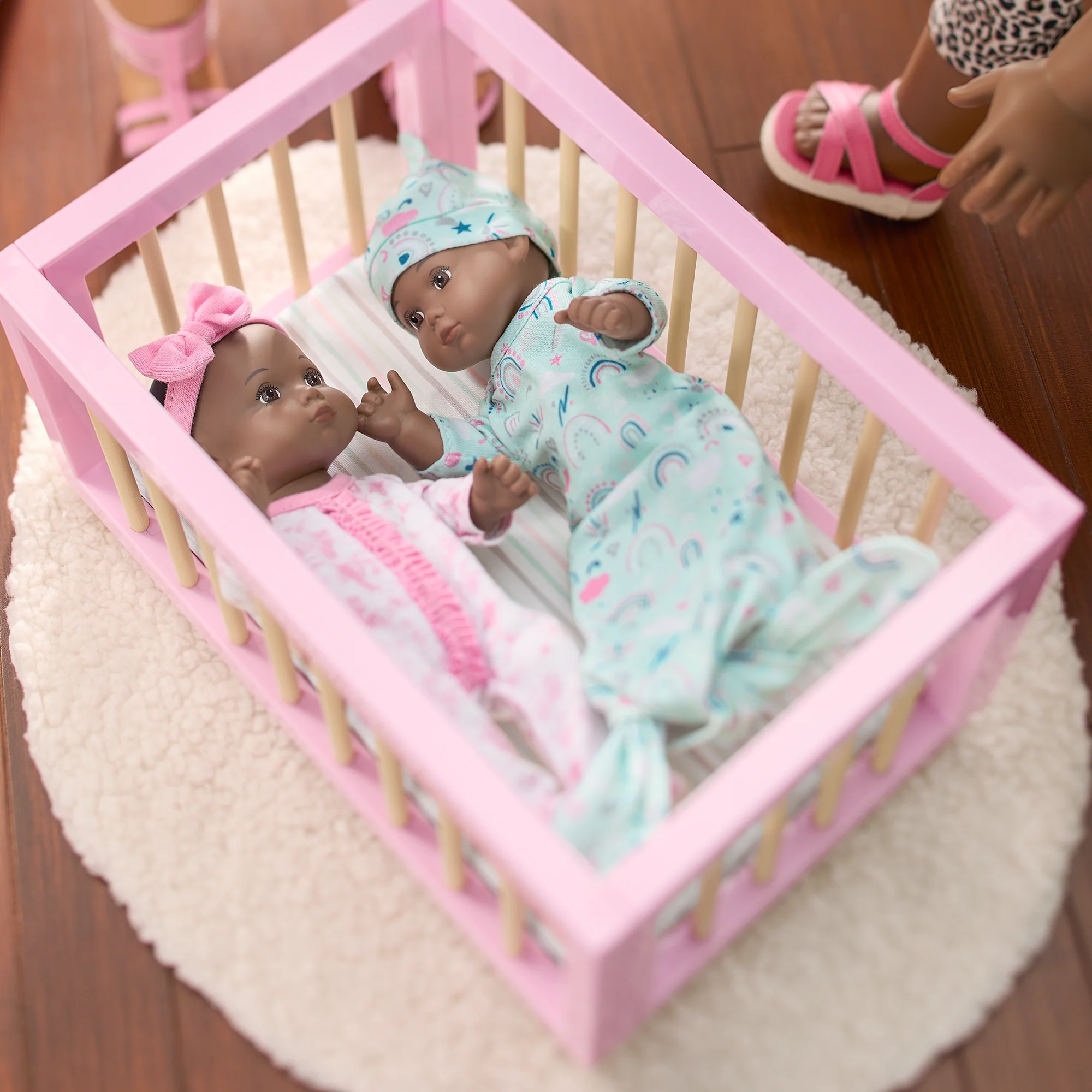 Little Bitty Baby™ Crib & Sleeper Set for 7.75-inch Dolls 4 Little Bitty Baby™ Crib & Sleeper Set for 7.75-inch Dolls