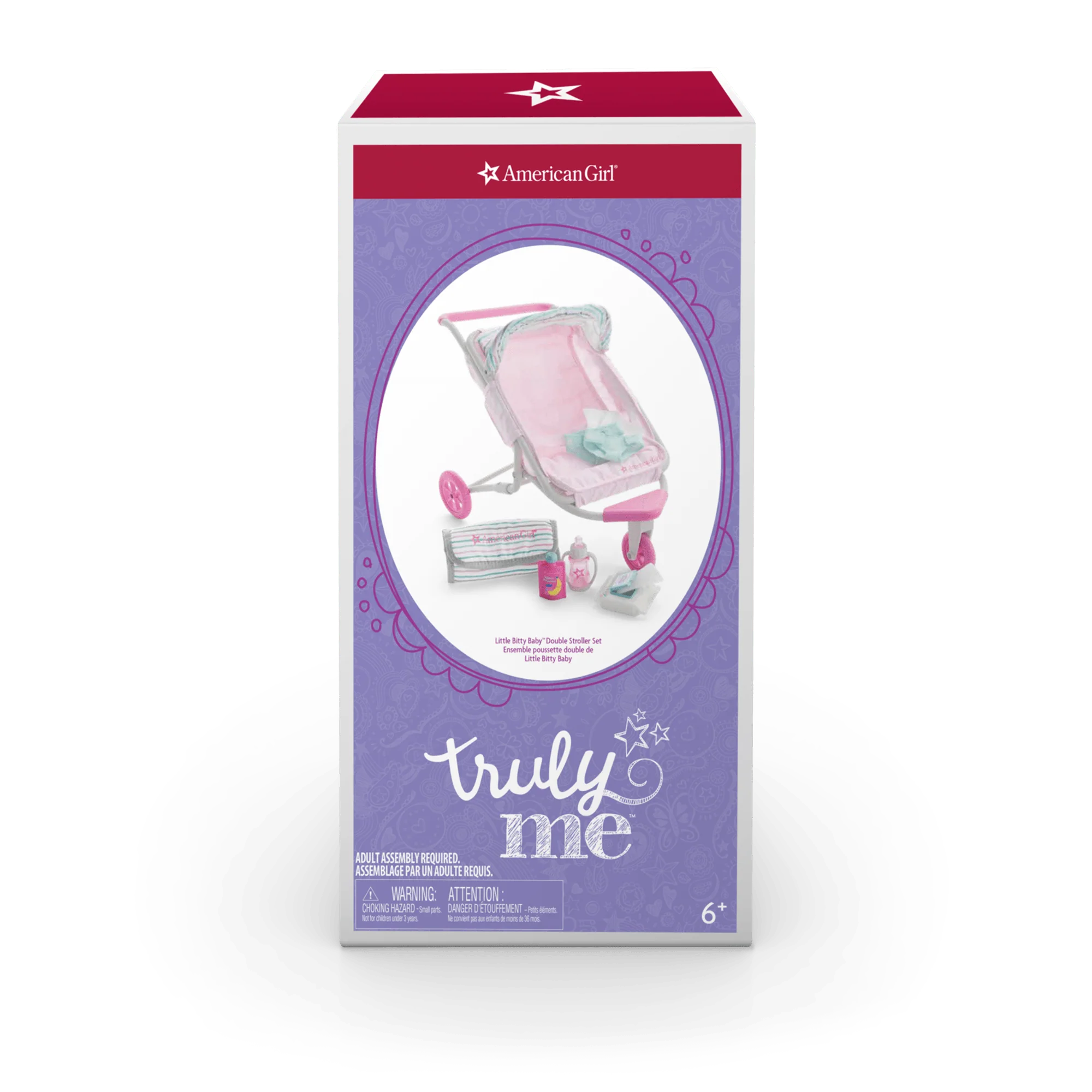Little Bitty Baby™ Double Stroller Set for 7.75-inch Dolls 7 Little Bitty Baby™ Double Stroller Set for 7.75-inch Dolls