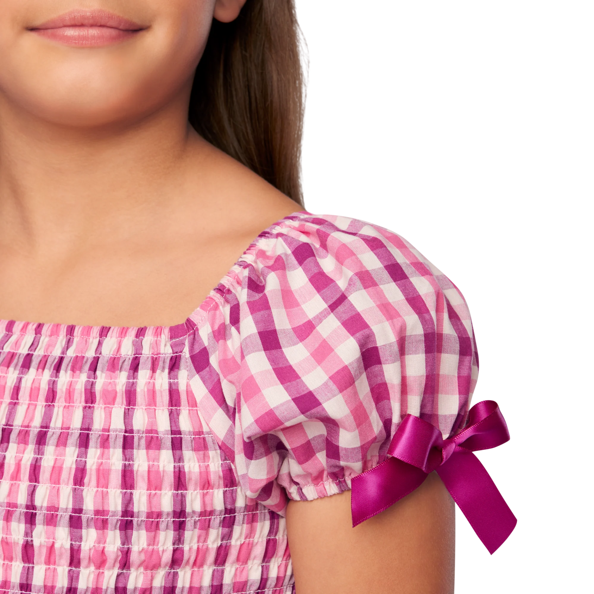 Raquel’s™ Gingham Ruffle Outfit for Girls & 18-inch Dolls + Raquel Doll (Girl of the Year™ 2026) 5 Raquel’s™ Gingham Ruffle Outfit for Girls & 18-inch Dolls + Raquel Doll (Girl of the Year™ 2026)