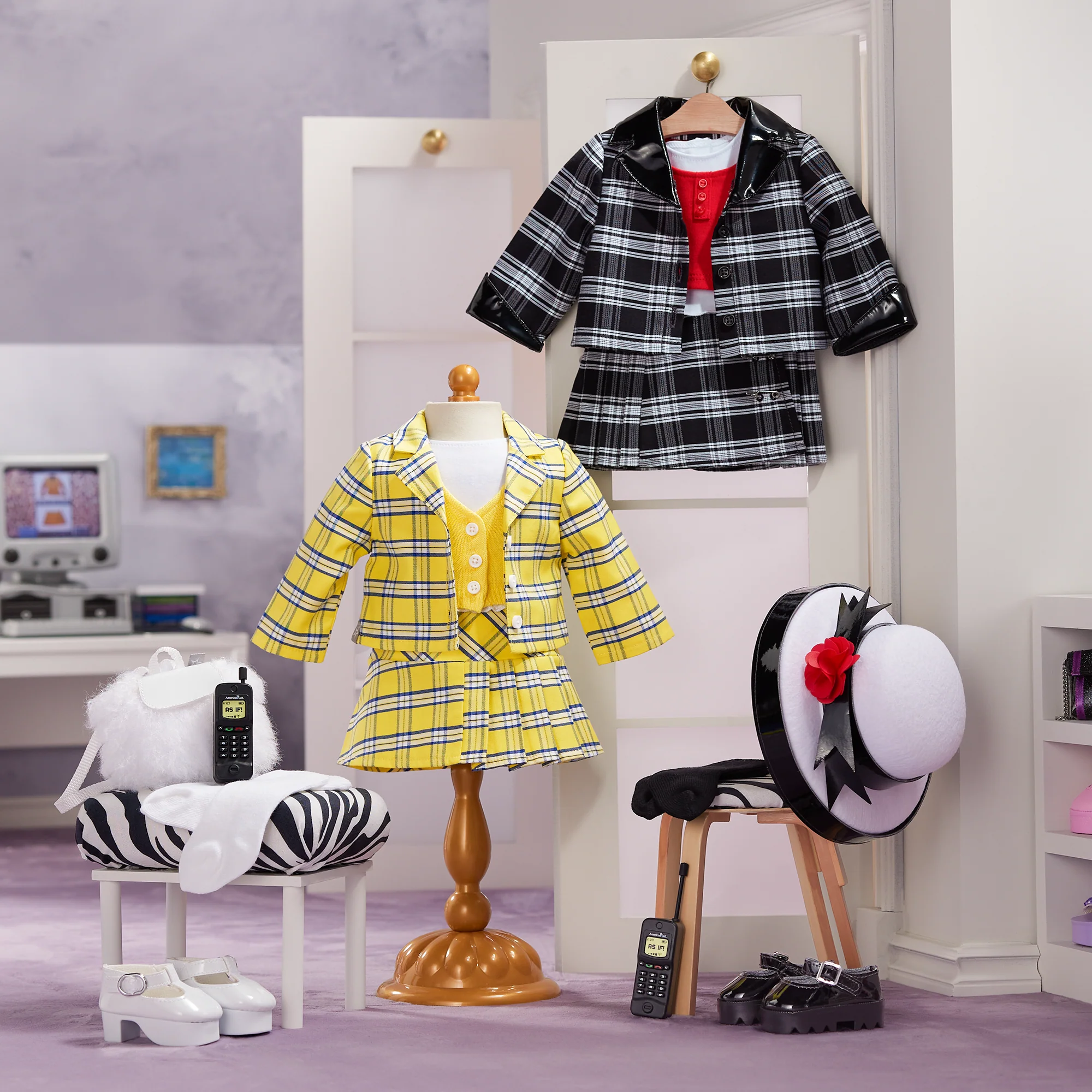 Cher’s As If! Clueless Outfit for 18-inch Dolls by American Girl® Collector Series