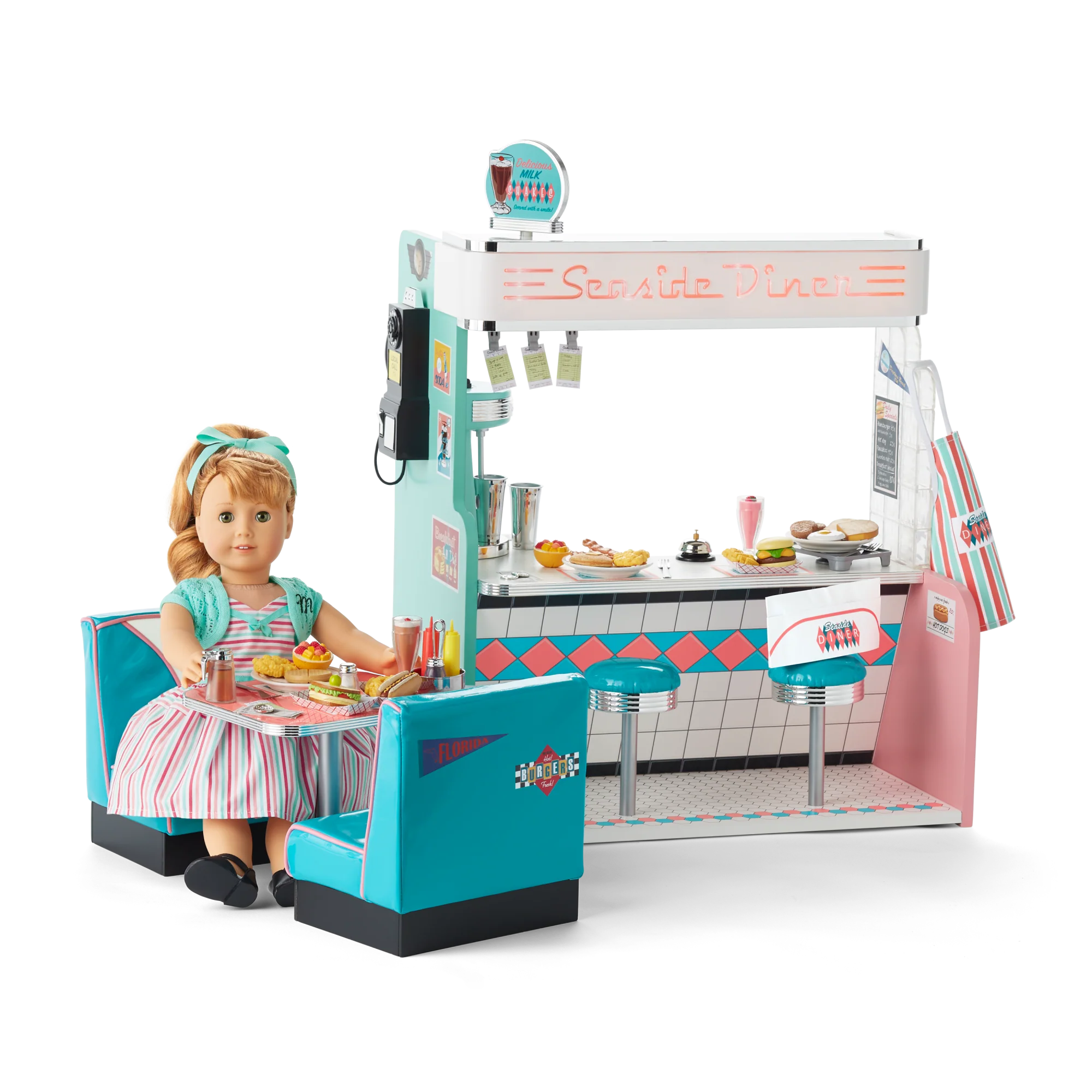 Maryellen’s™ Seaside Diner for 18-inch Dolls (Historical Characters)