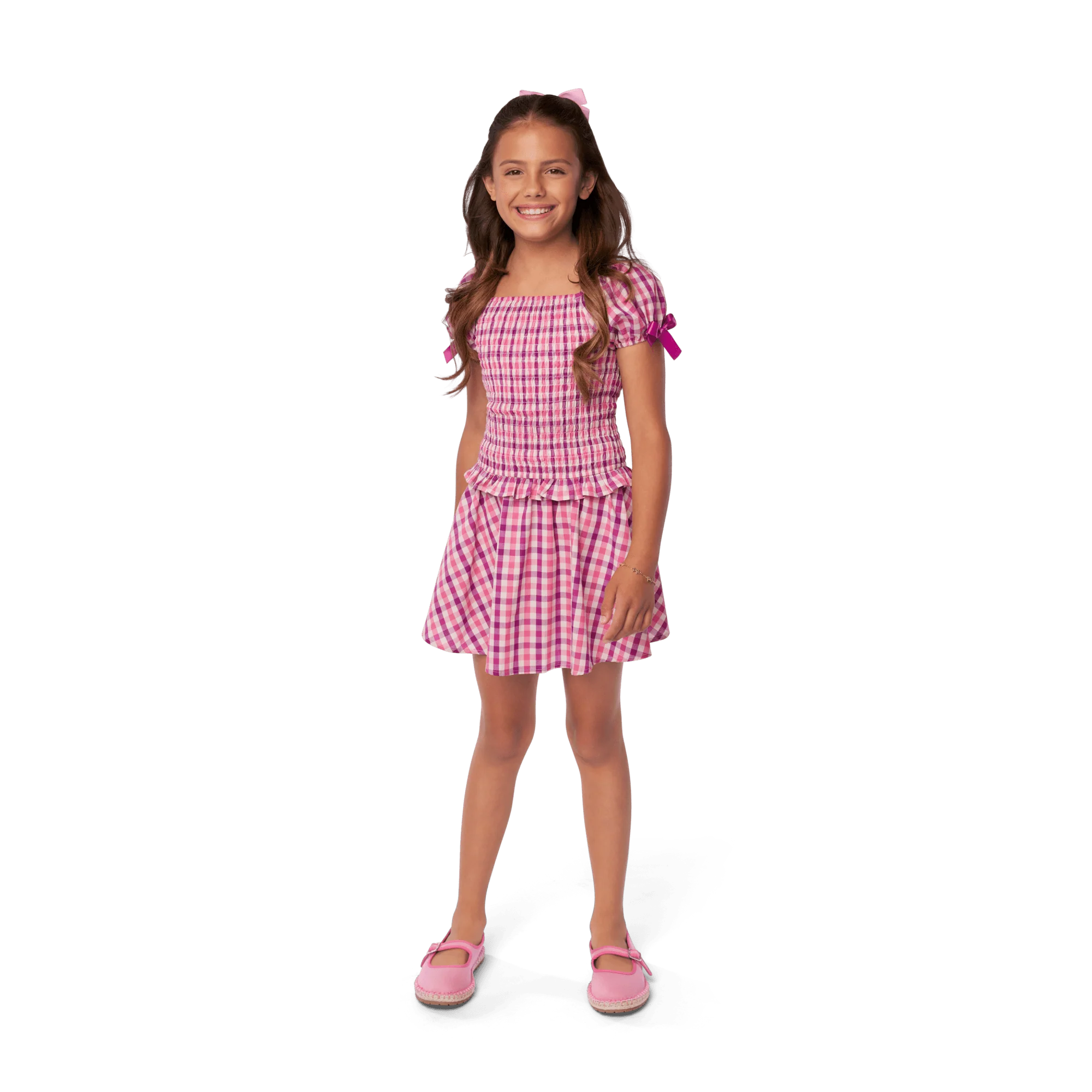Raquel’s™ Gingham Ruffle Outfit for Girls & 18-inch Dolls + Raquel Doll (Girl of the Year™ 2026) 3 Raquel’s™ Gingham Ruffle Outfit for Girls & 18-inch Dolls + Raquel Doll (Girl of the Year™ 2026)