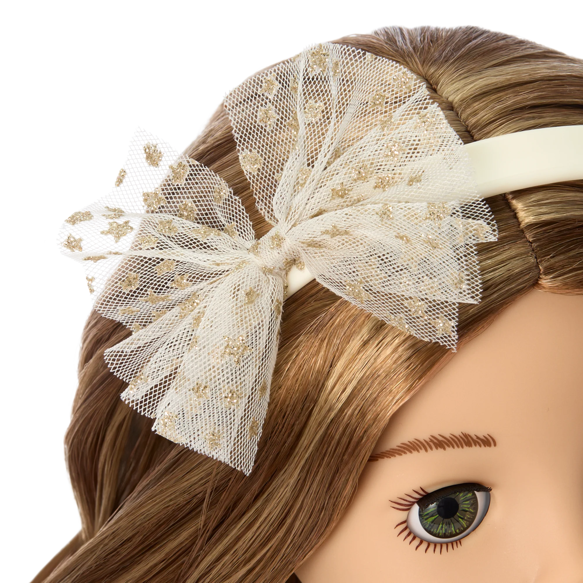 American Girl® x Janie and Jack Sparkly Cream Celebration Dress for Girls & 18-inch Dolls