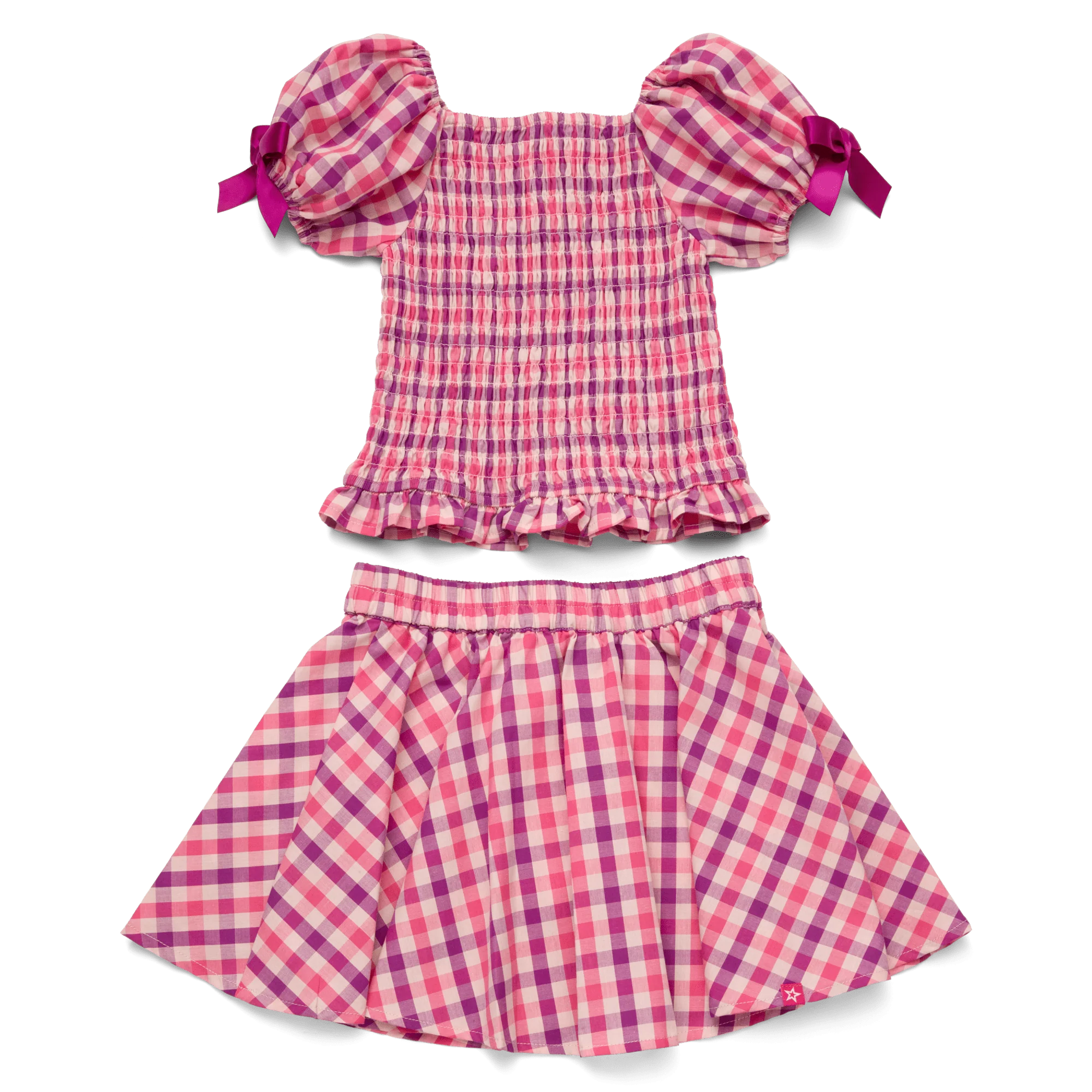 Raquel’s™ Gingham Ruffle Outfit for Girls & 18-inch Dolls + Raquel Doll (Girl of the Year™ 2026) 7 Raquel’s™ Gingham Ruffle Outfit for Girls & 18-inch Dolls + Raquel Doll (Girl of the Year™ 2026)