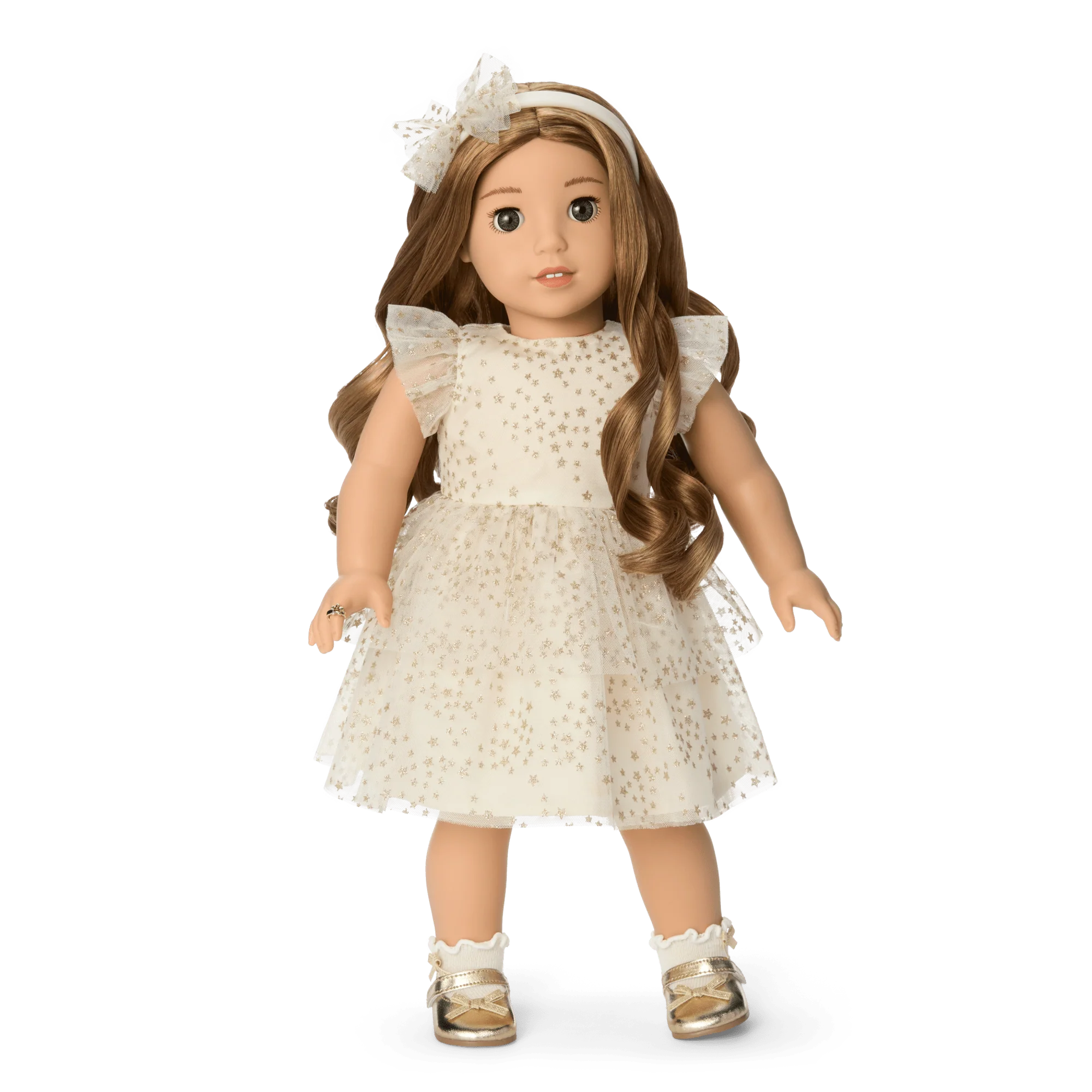 American Girl® x Janie and Jack Sparkly Cream Celebration Dress for Girls & 18-inch Dolls 5 American Girl® x Janie and Jack Sparkly Cream Celebration Dress for Girls & 18-inch Dolls