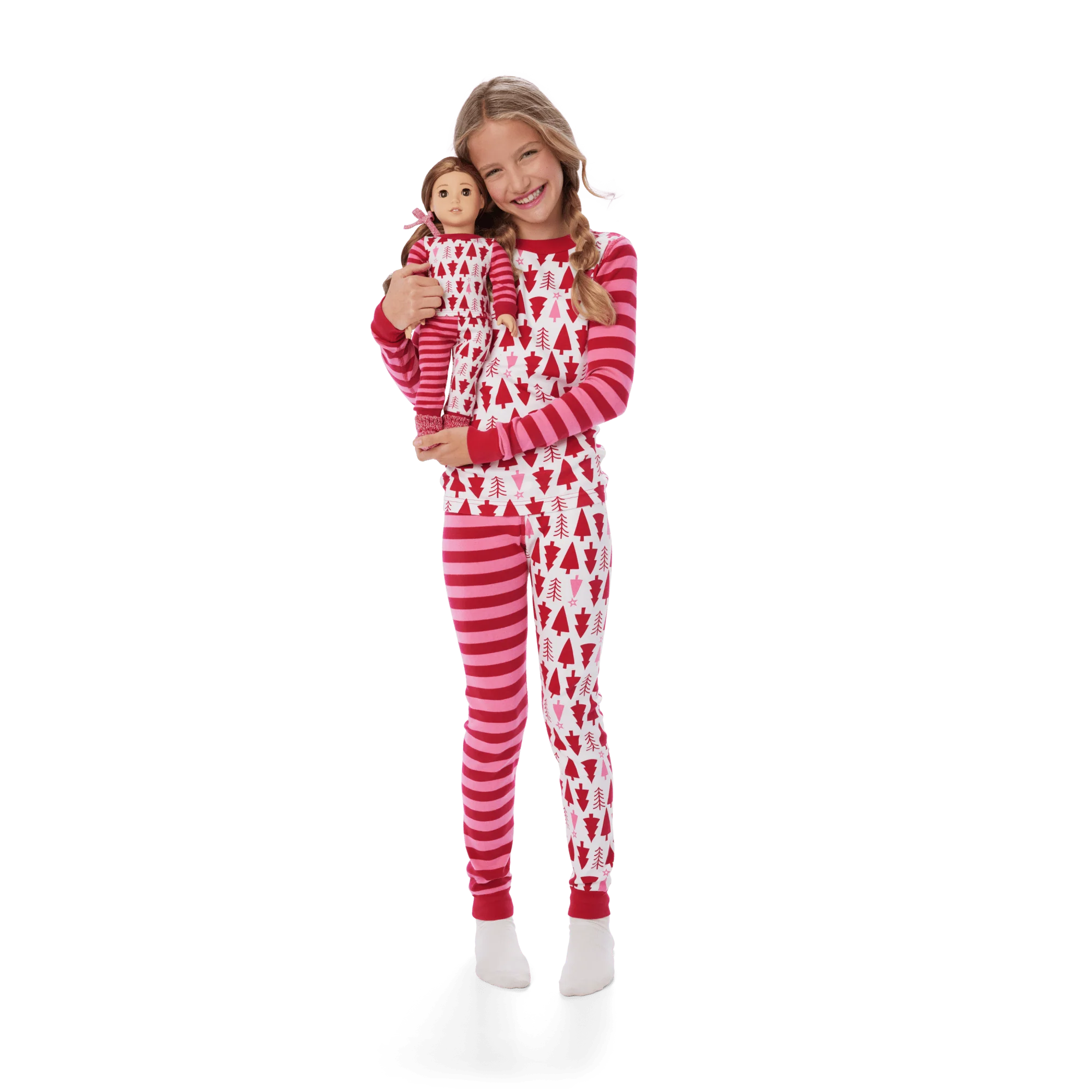 American Girl® x Hanna Andersson Holiday Treetops Pajamas for Girls & 18-inch Dolls 21 American Girl® x Hanna Andersson Holiday Treetops Pajamas for Girls & 18-inch Dolls