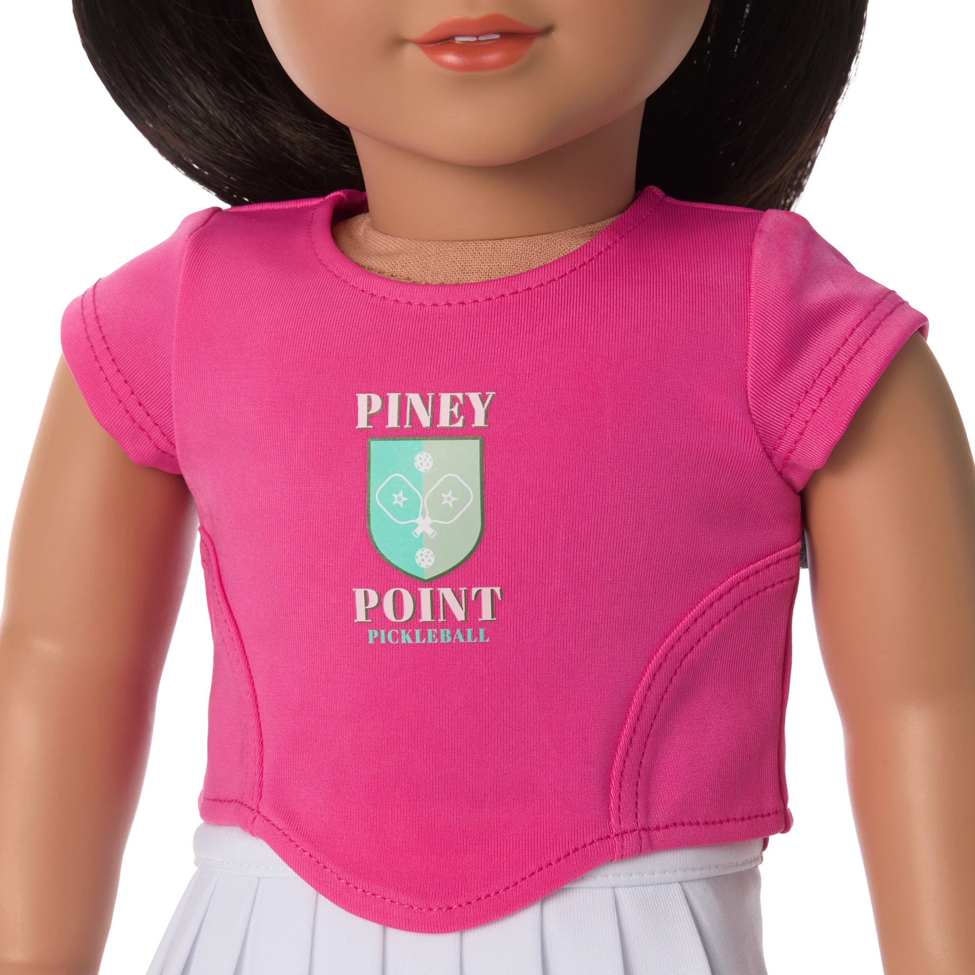 Raquel's™ Piney Point Pickleball Outfit for 18-inch Dolls (Girl of the Year™ 2026) 5 Raquel's™ Piney Point Pickleball Outfit for 18-inch Dolls (Girl of the Year™ 2026)
