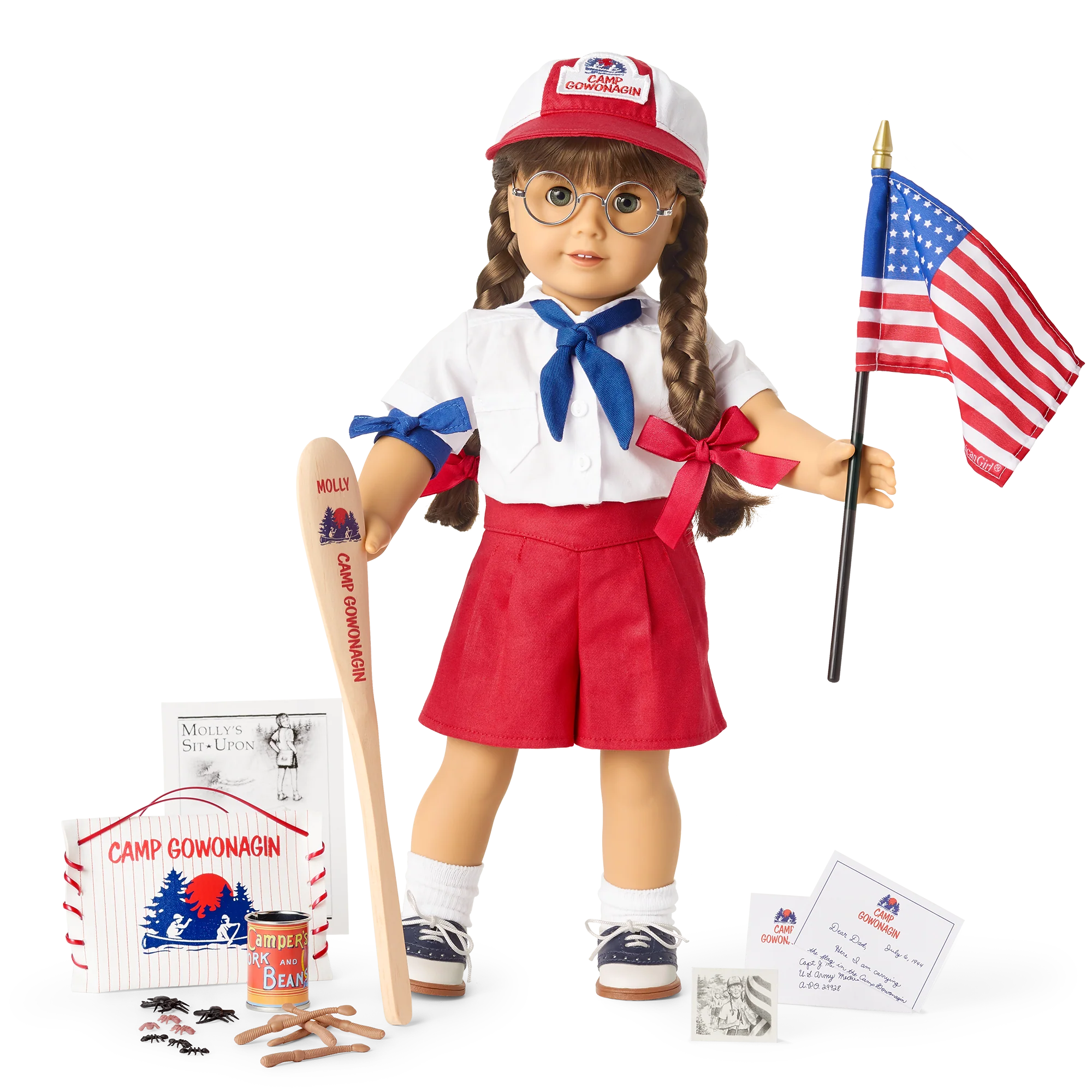 Molly’s™ Camp Gowonagin Accessories for 18-inch Dolls