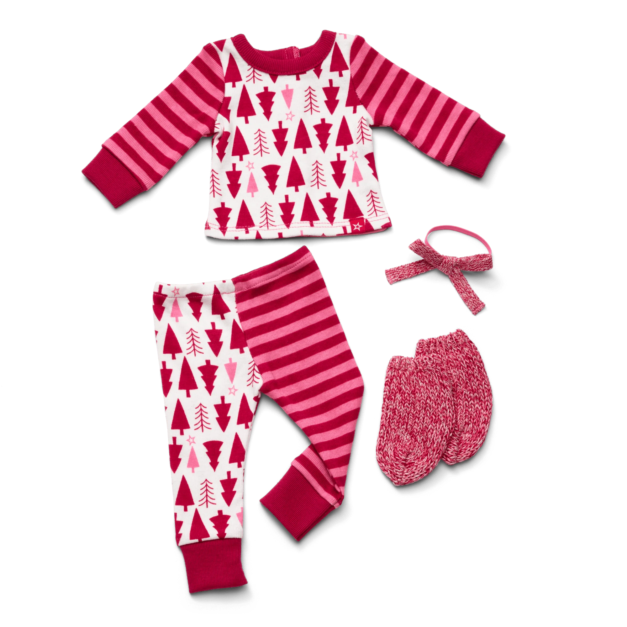 American Girl® x Hanna Andersson Holiday Treetops Pajamas for Girls & 18-inch Dolls 19 American Girl® x Hanna Andersson Holiday Treetops Pajamas for Girls & 18-inch Dolls