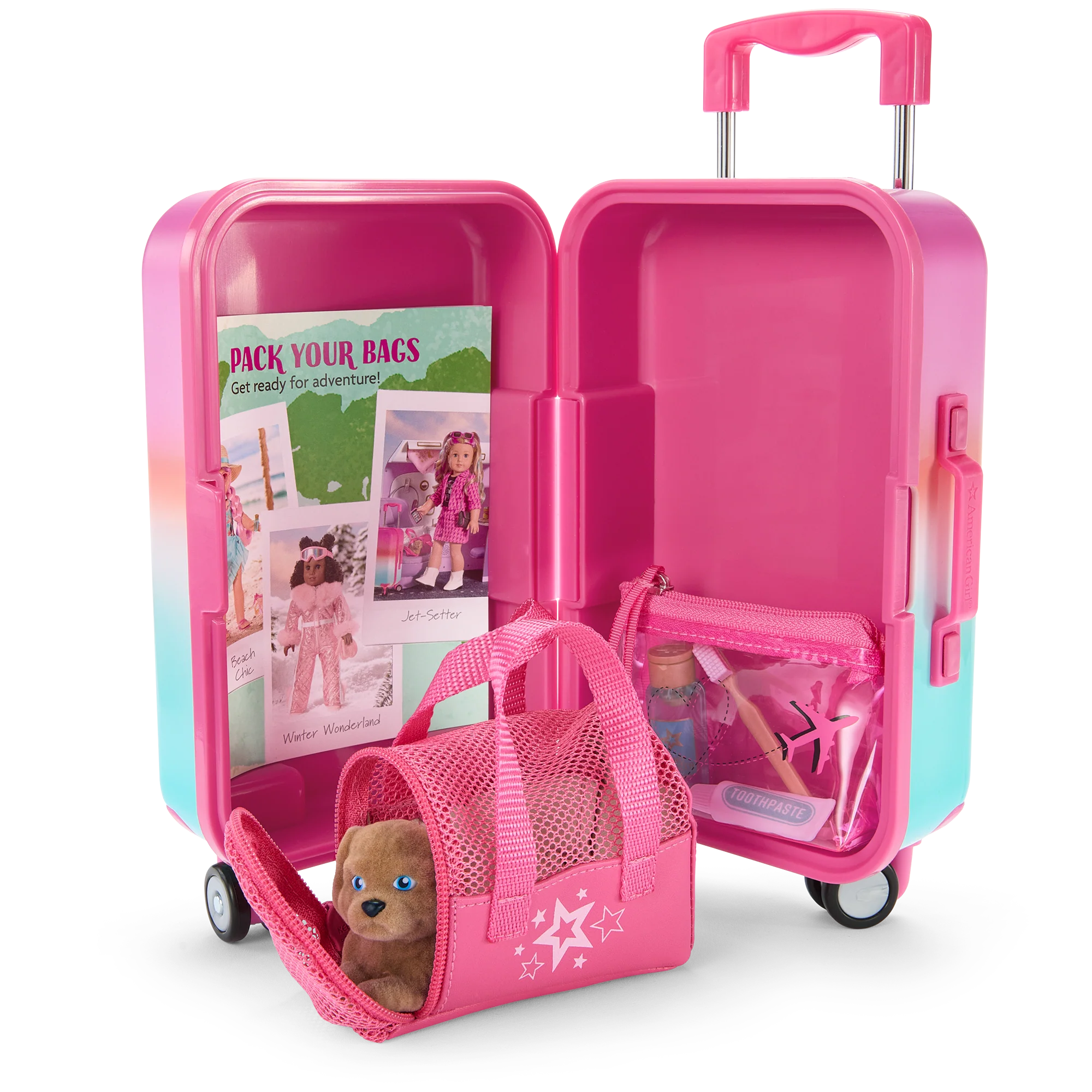 Packed with Fun Luggage Set for 18-inch Dolls