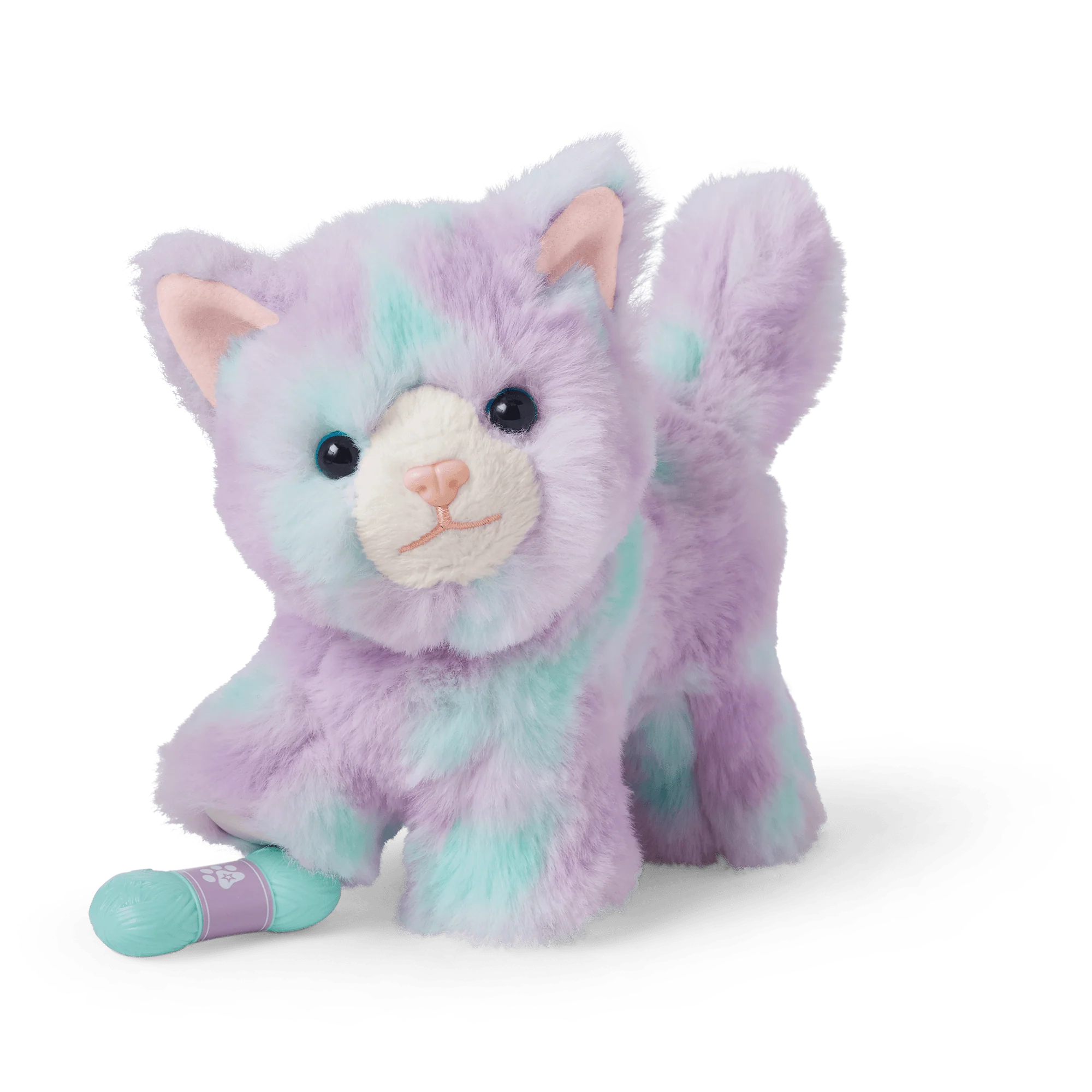 Purrpley Pink Kitty Cat for 18-inch Dolls
