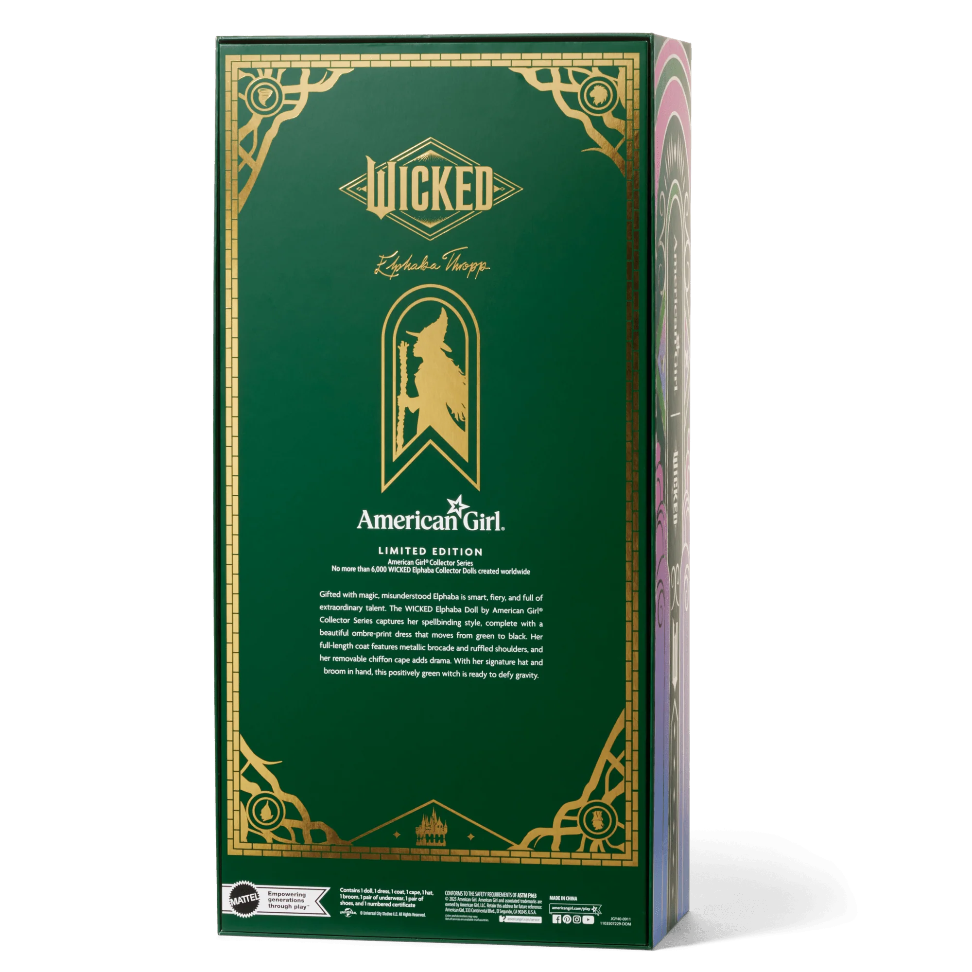 WICKED Elphaba Doll by American Girl® Collector Series