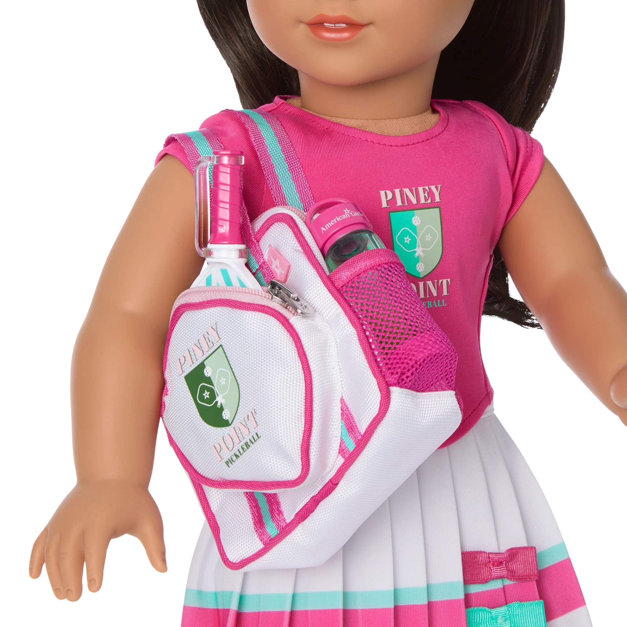 Raquel's™ Pickleball Bag & Paddle Set for 18-inch Dolls (Girl of the Year™ 2026) 4 Raquel's™ Pickleball Bag & Paddle Set for 18-inch Dolls (Girl of the Year™ 2026)