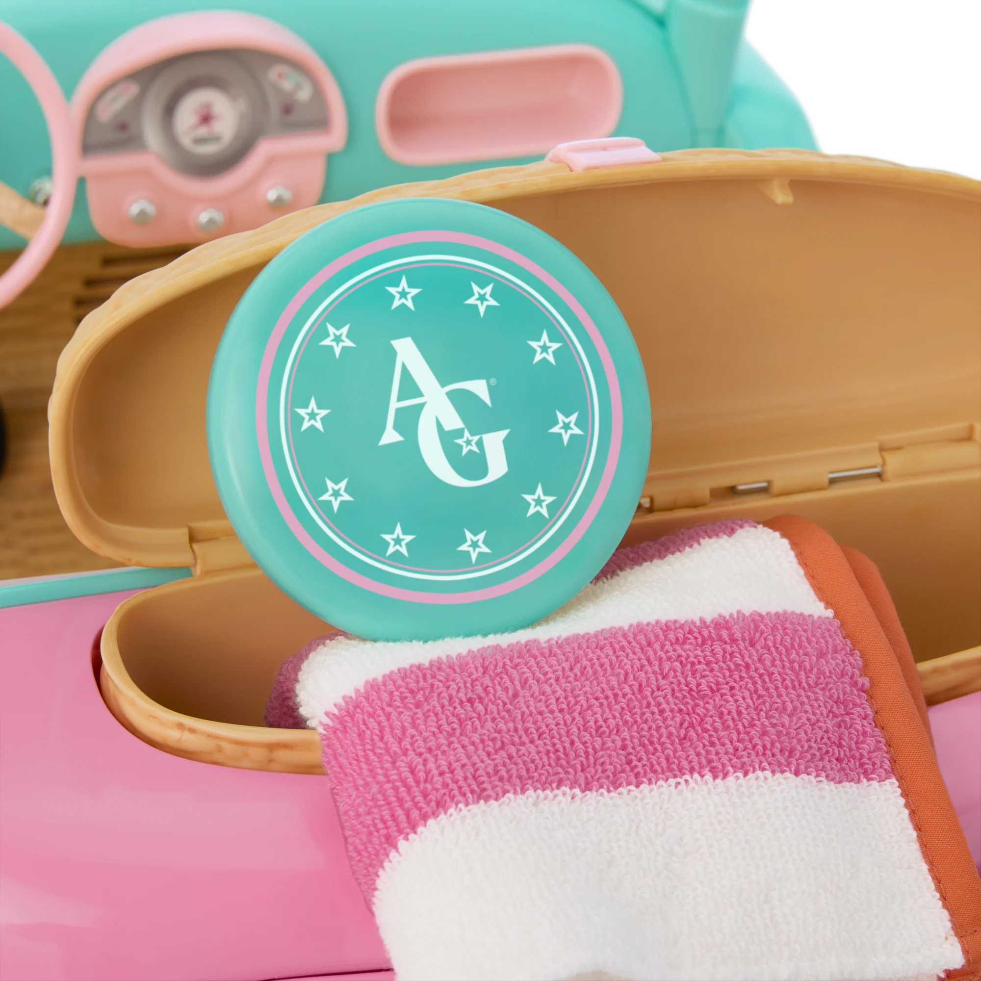 Raquel's™ Seaside Car for 18-inch Dolls (Girl of the Year™ 2026) 12 Raquel's™ Seaside Car for 18-inch Dolls (Girl of the Year™ 2026)