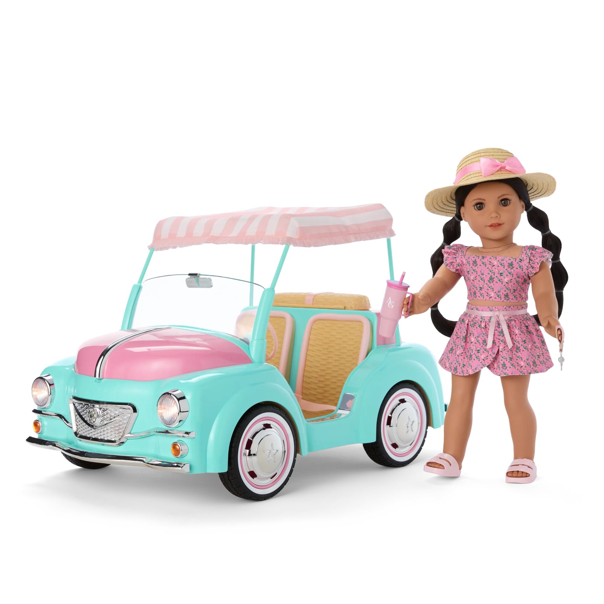 Raquel's™ Seaside Car for 18-inch Dolls (Girl of the Year™ 2026) 20 Raquel's™ Seaside Car for 18-inch Dolls (Girl of the Year™ 2026)