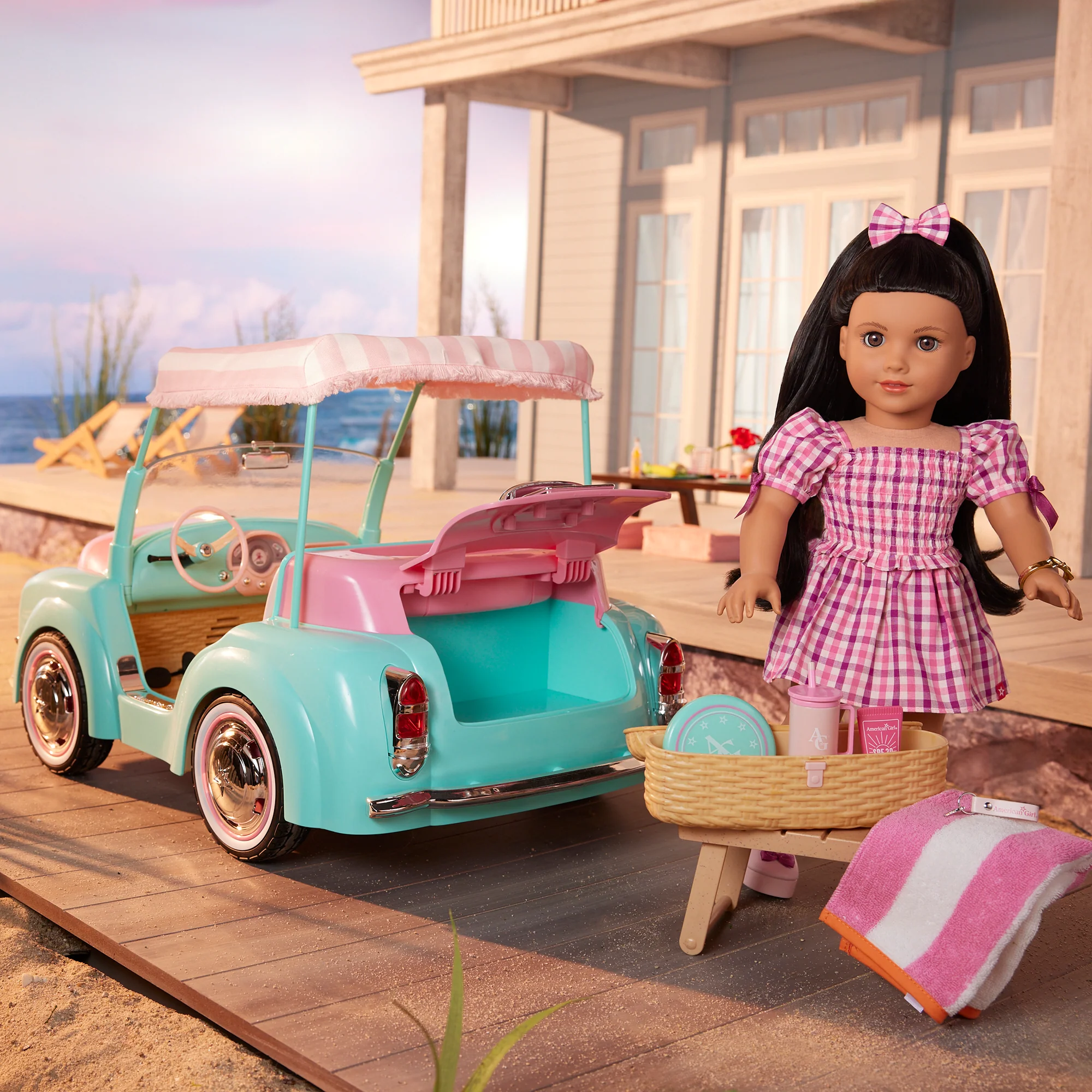 Raquel's™ Seaside Car for 18-inch Dolls (Girl of the Year™ 2026) 21 Raquel's™ Seaside Car for 18-inch Dolls (Girl of the Year™ 2026)