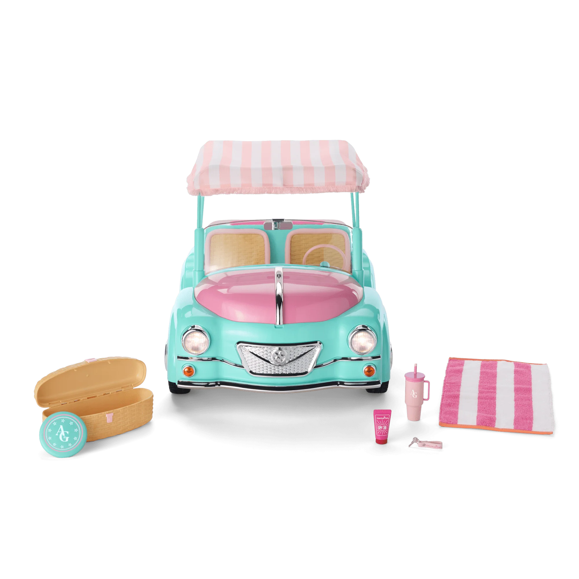Raquel's™ Seaside Car for 18-inch Dolls (Girl of the Year™ 2026) 4 Raquel's™ Seaside Car for 18-inch Dolls (Girl of the Year™ 2026)