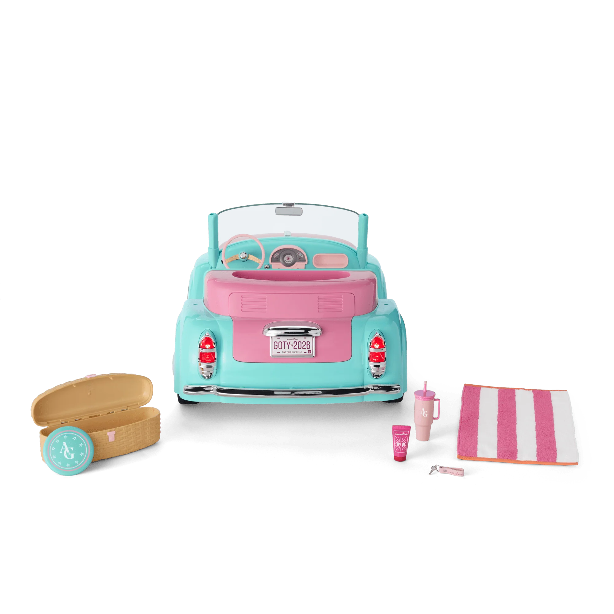 Raquel's™ Seaside Car for 18-inch Dolls (Girl of the Year™ 2026) 5 Raquel's™ Seaside Car for 18-inch Dolls (Girl of the Year™ 2026)