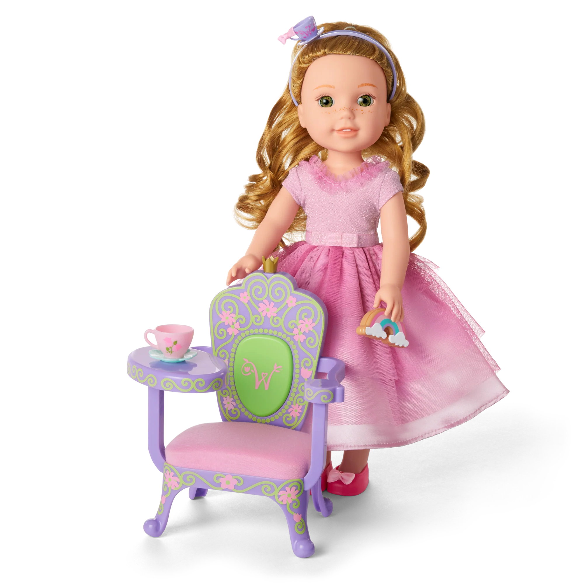 Ready to Be Royal Desk Set for WellieWishers™ Dolls