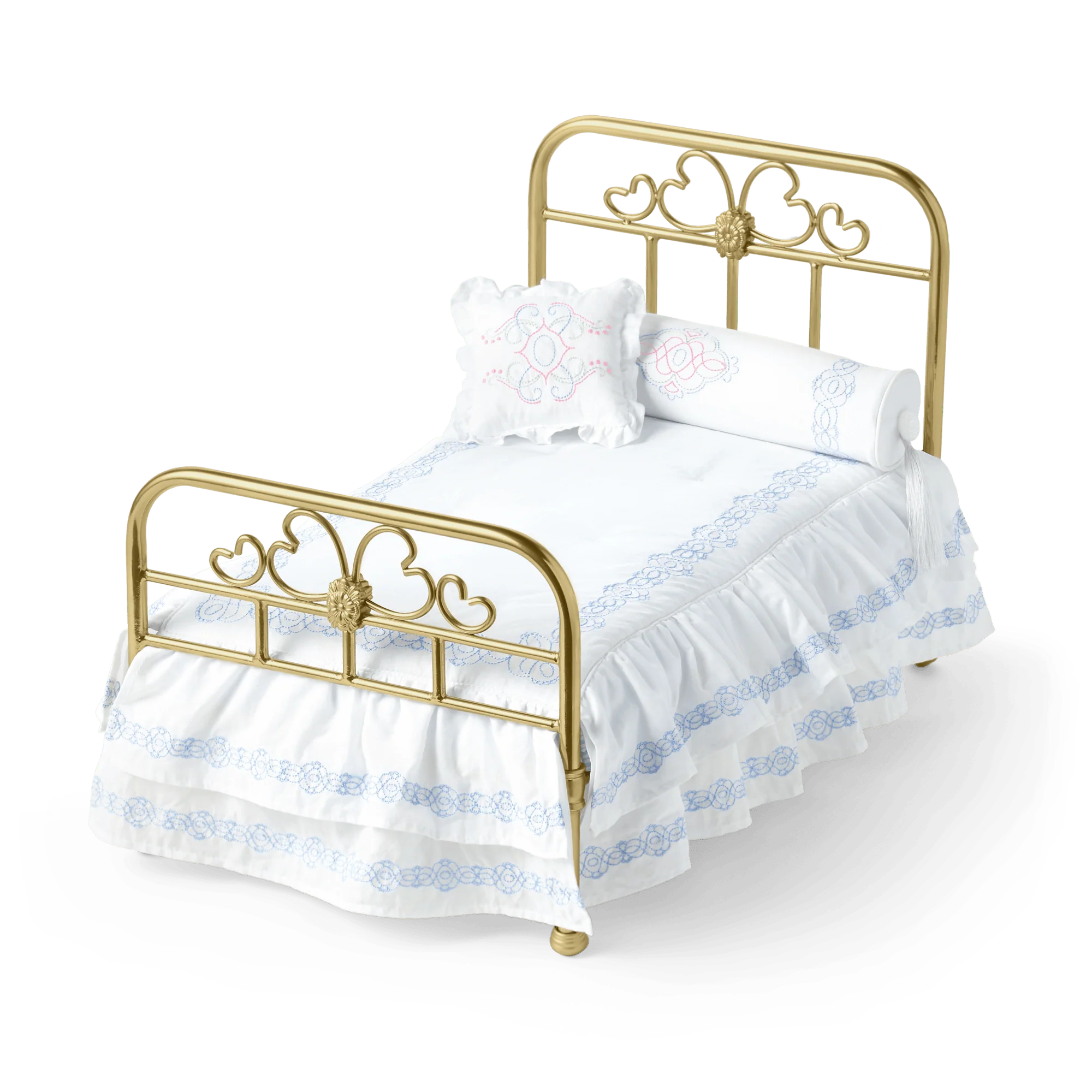 Rebecca’s™ Bed & Bedding for 18-inch Dolls (Historical Characters)