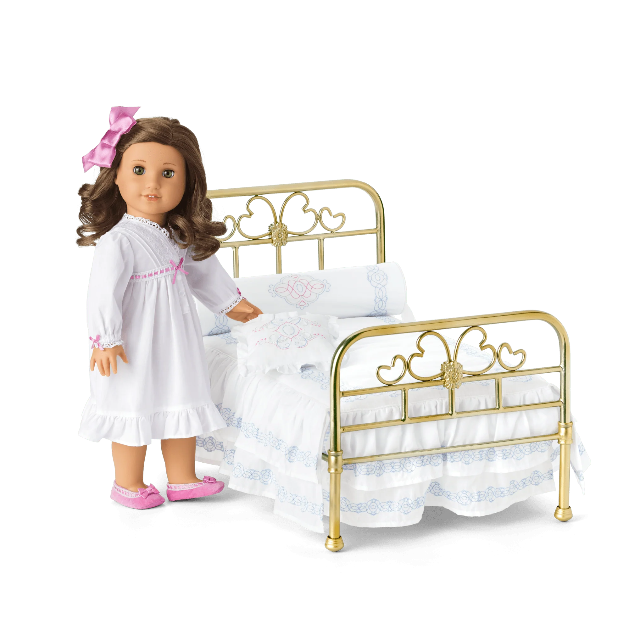 Rebecca’s™ Bed & Bedding for 18-inch Dolls (Historical Characters)