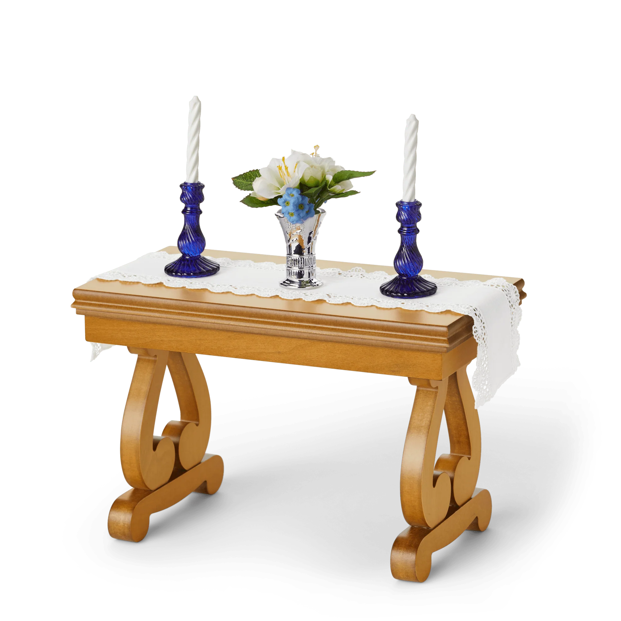 Rebecca’s™ Parlor Table for 18-inch Dolls (Historical Characters)