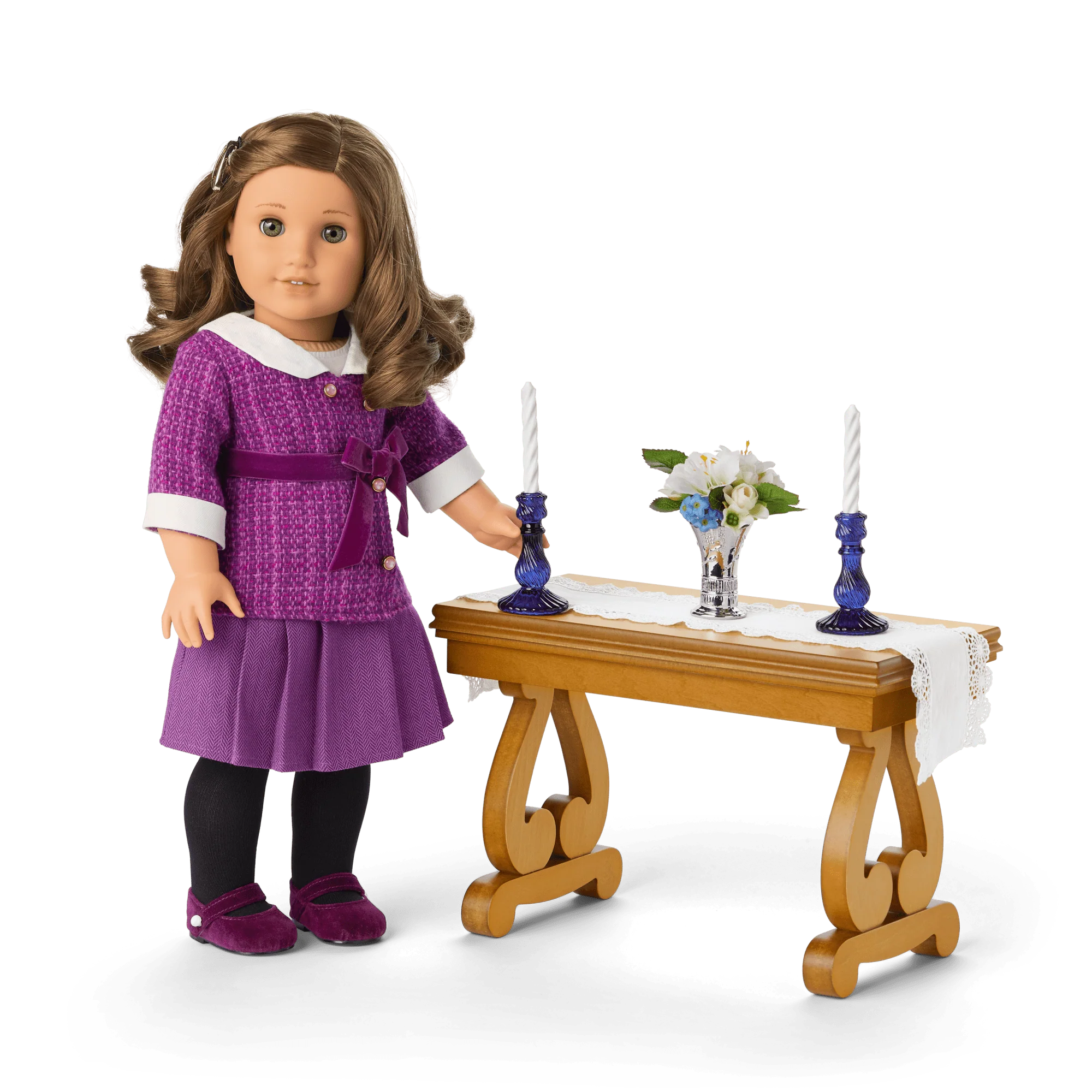 Rebecca’s™ Parlor Table for 18-inch Dolls (Historical Characters)