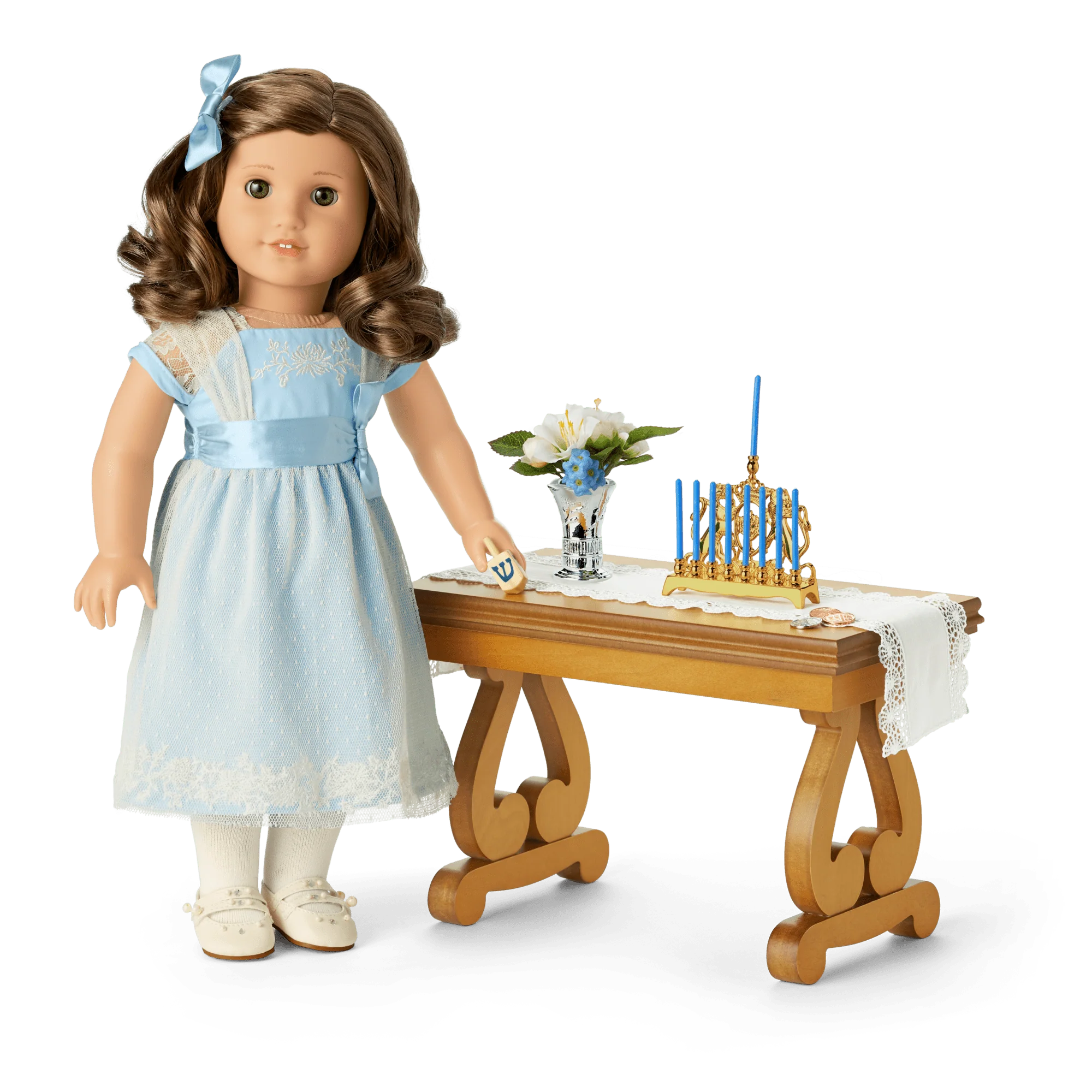 Rebecca’s™ Parlor Table for 18-inch Dolls (Historical Characters)
