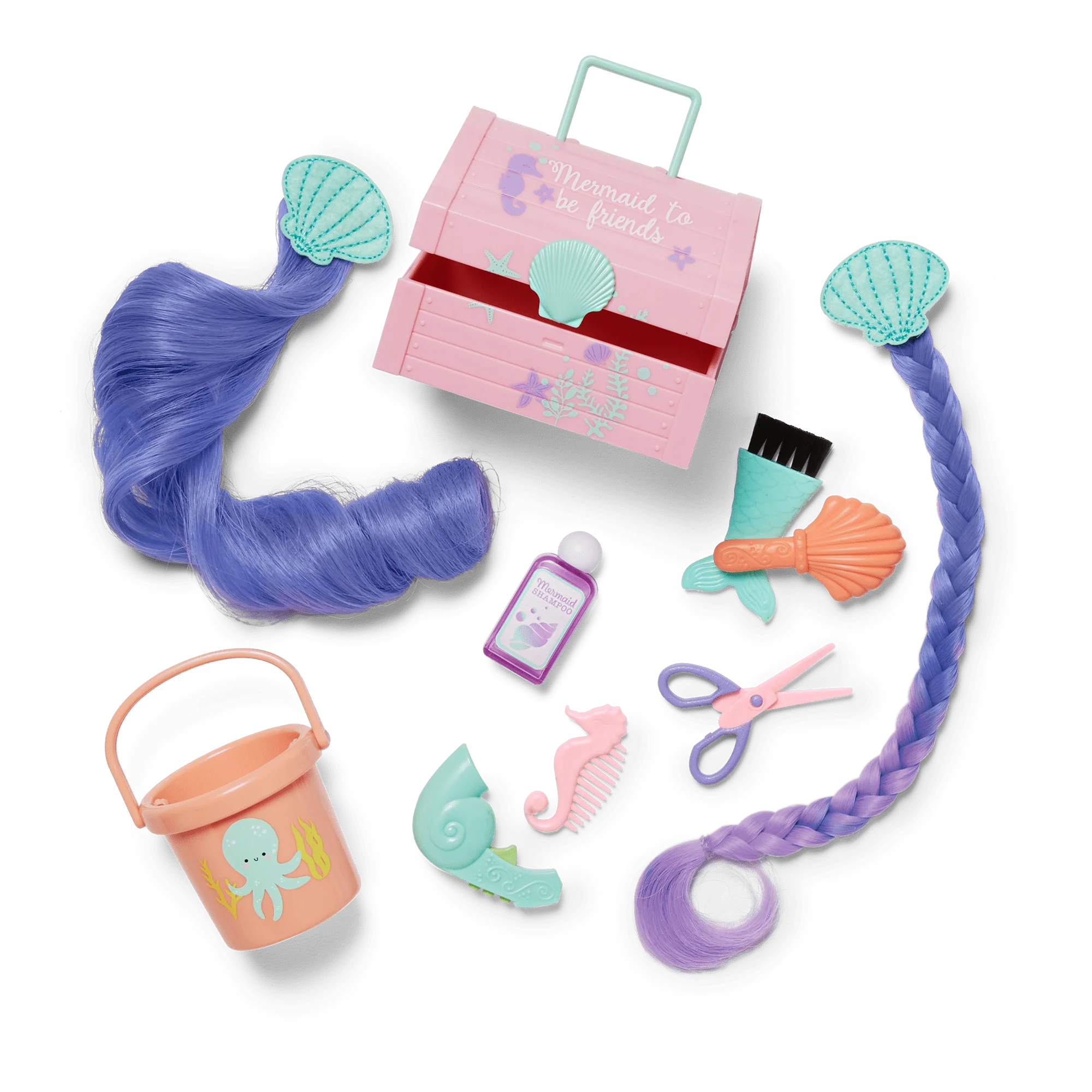 Seashell Salon Set for WellieWishers™ Dolls 5 Seashell Salon Set for WellieWishers™ Dolls