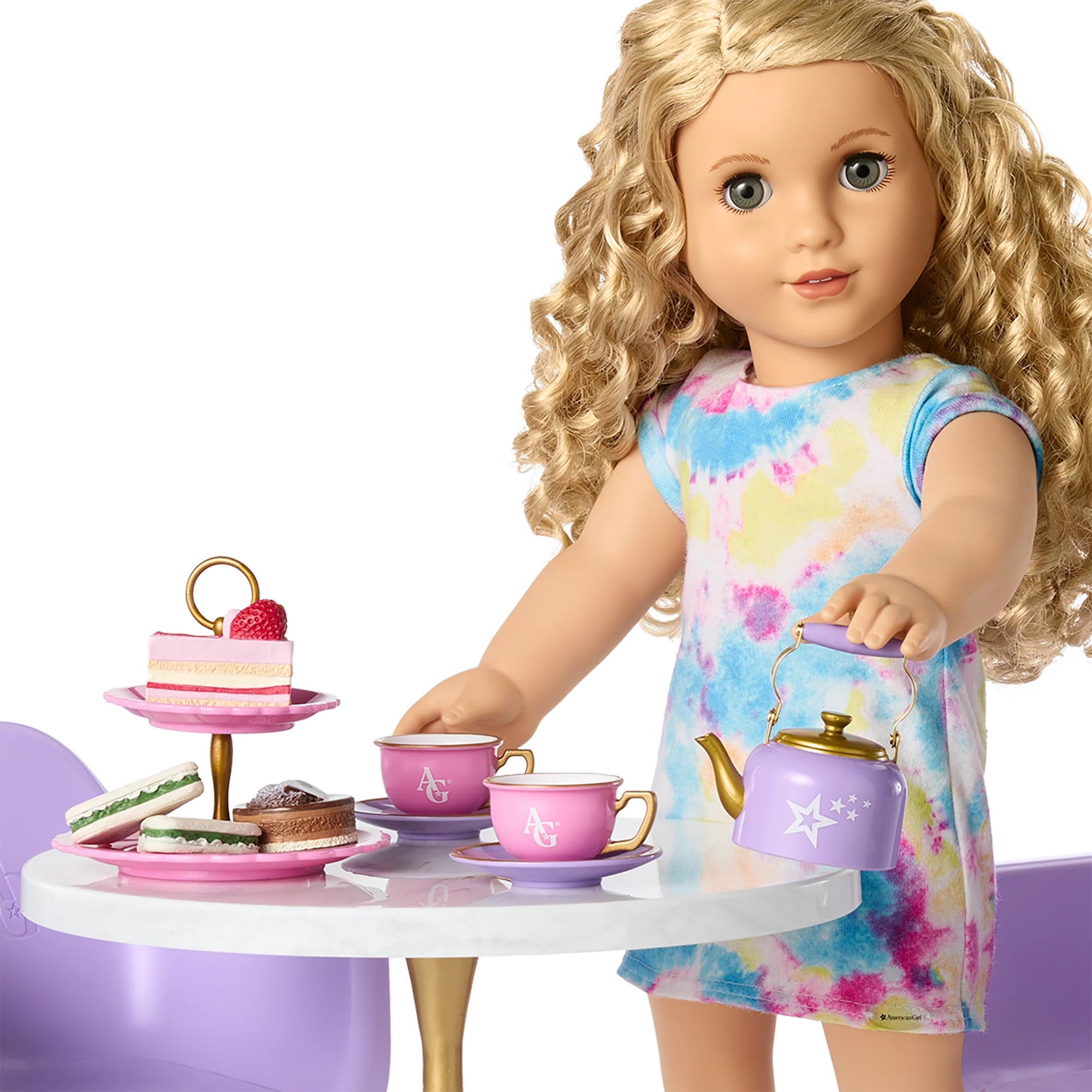Tea for Two Set for 18-inch Dolls 5 Tea for Two Set for 18-inch Dolls