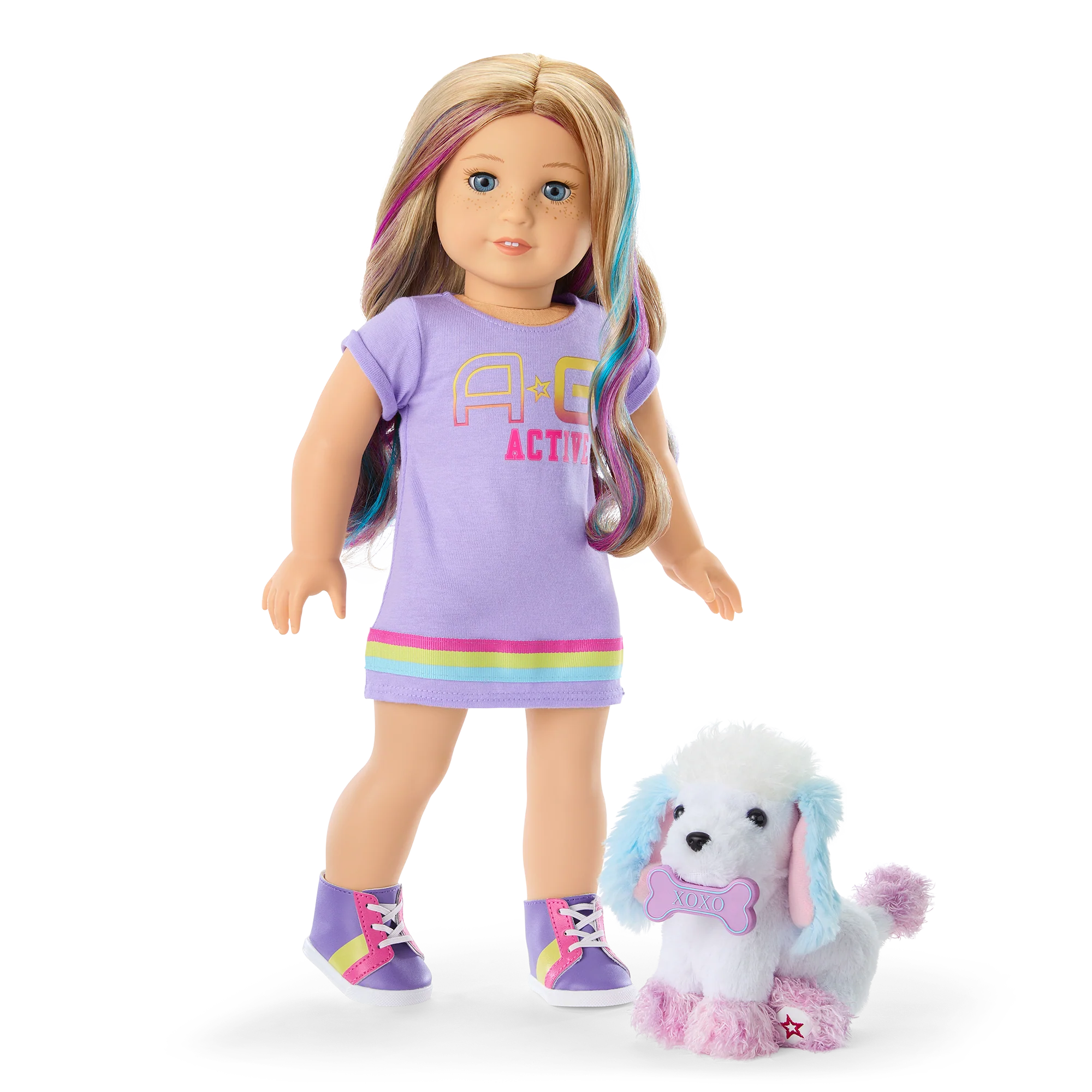 Tropical Taffy Poodle™ for 18-inch Dolls