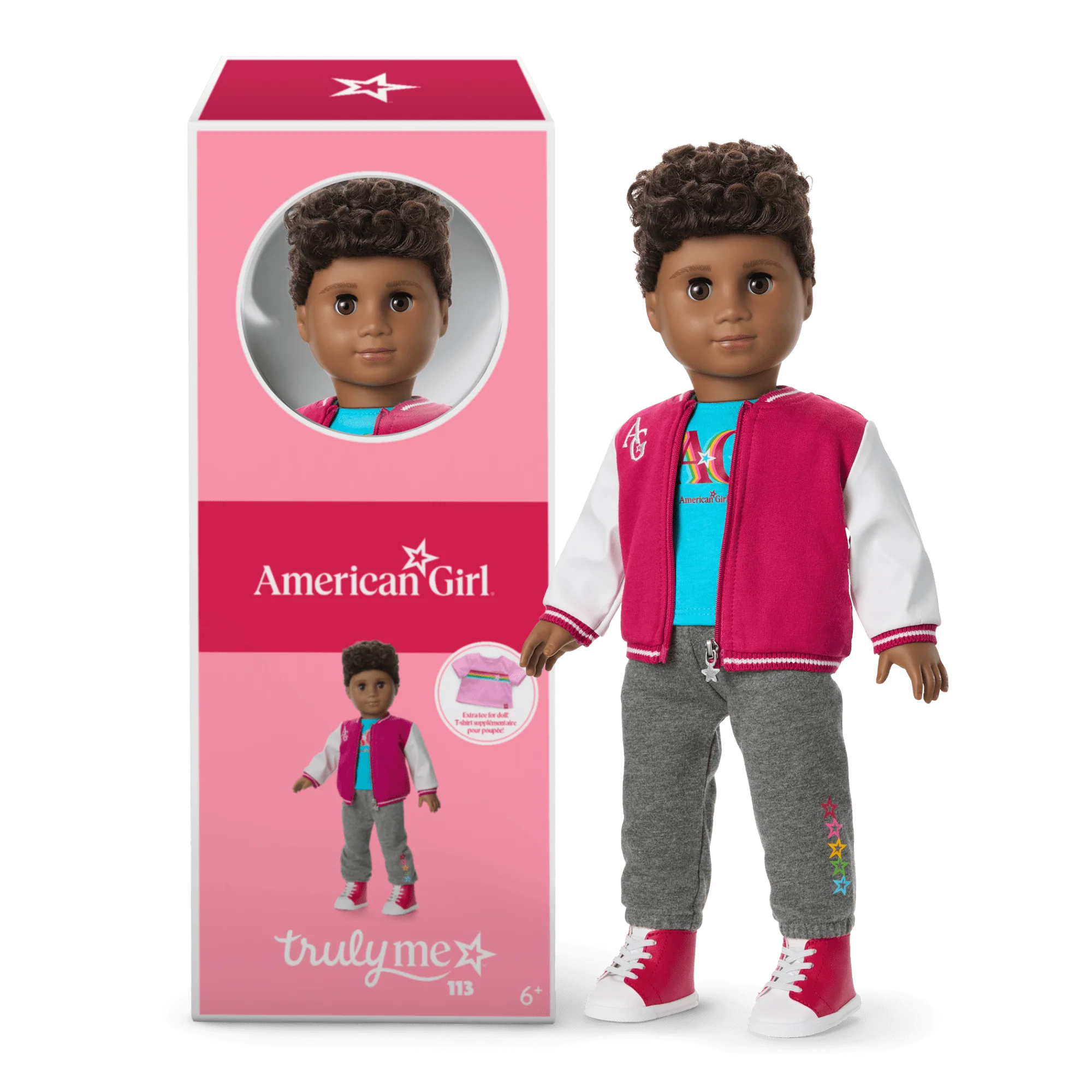 Truly Me™ 18-inch Doll #113, Puppy & Accessories AG™ Star Squad Bundle