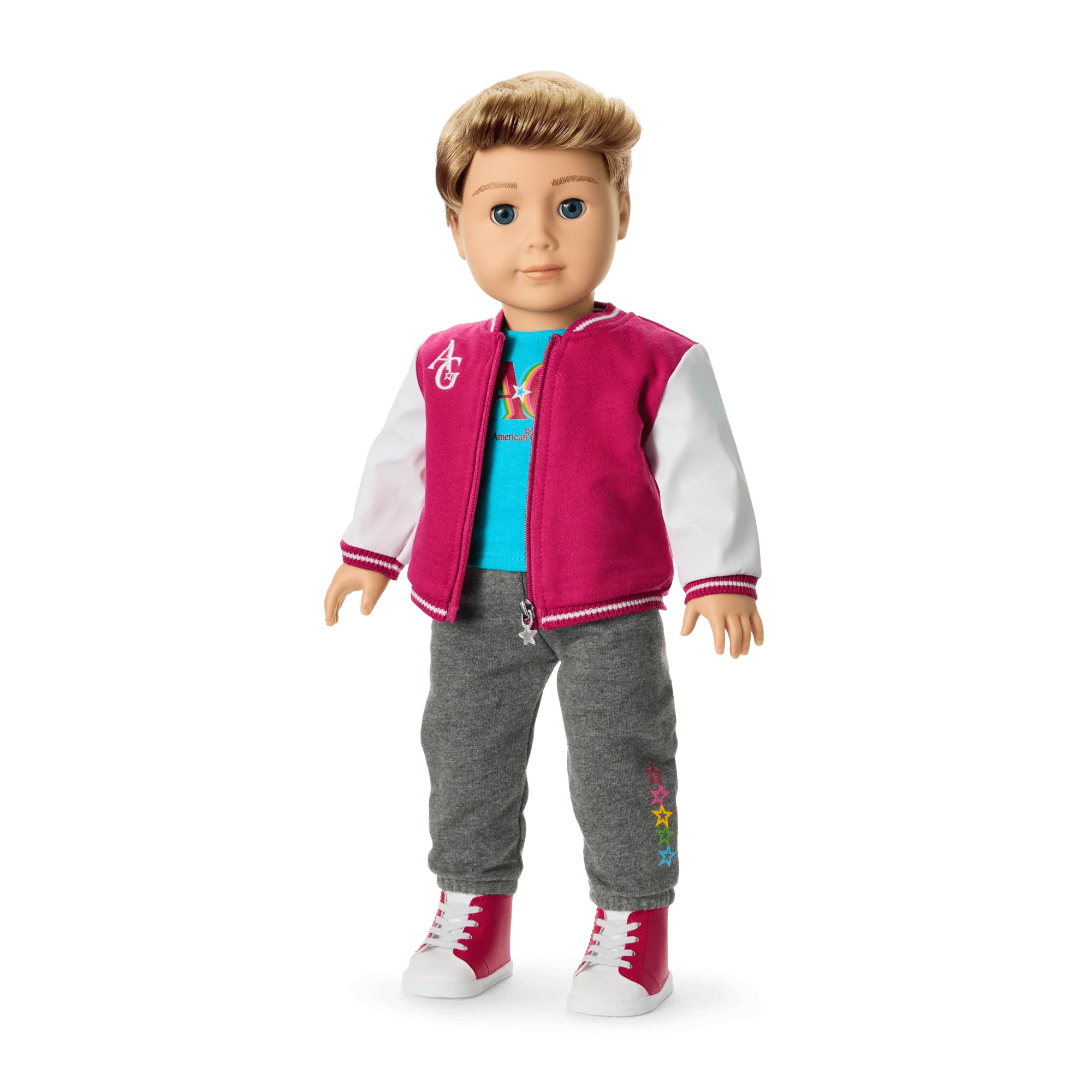 Truly Me™ 18-inch Doll #104, Puppy & Accessories AG™ Star Squad Bundle