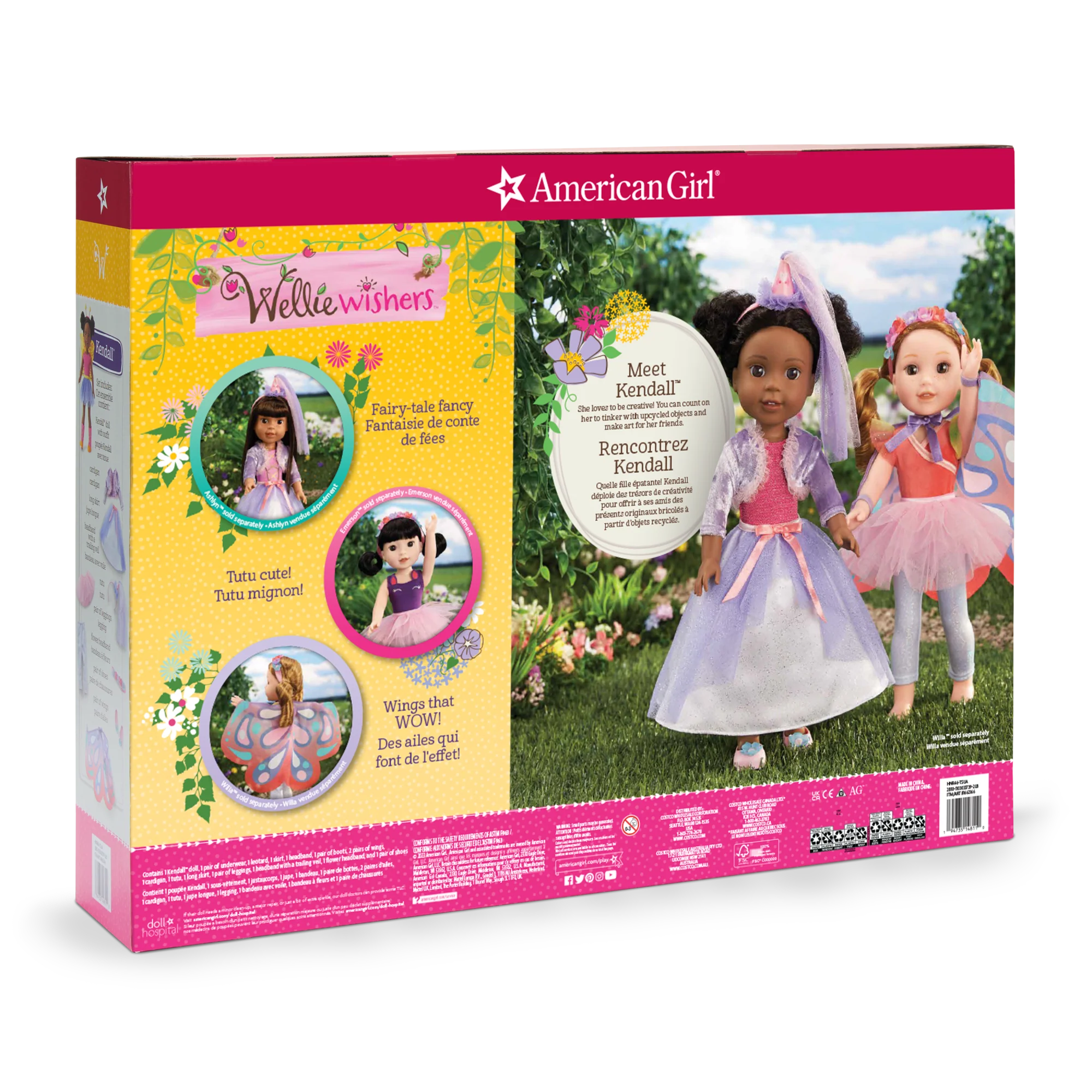 Kendall’s™ Fairy-Tale Dress-Up Set (WellieWishers™)